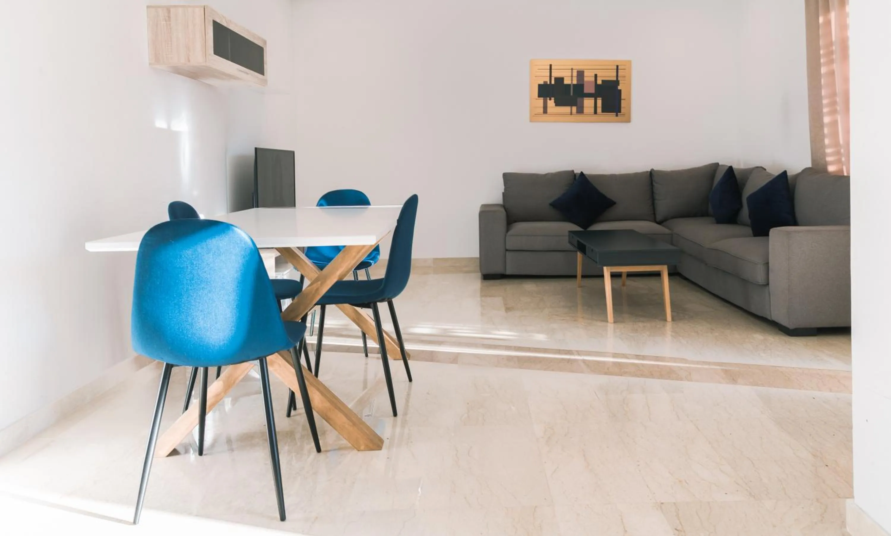 Living room in Marina Rabat Suites & Apartments