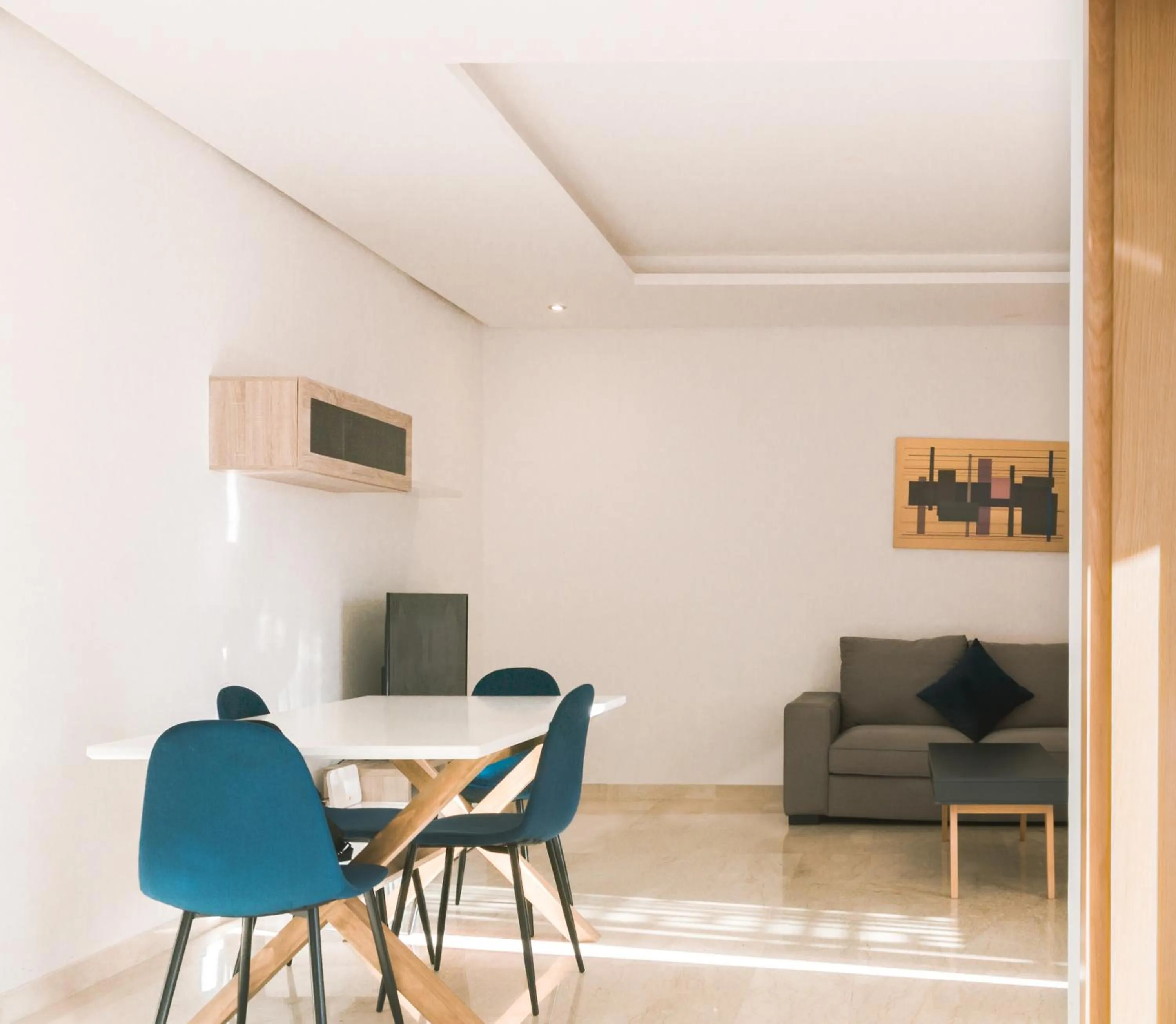 Living room in Marina Rabat Suites & Apartments