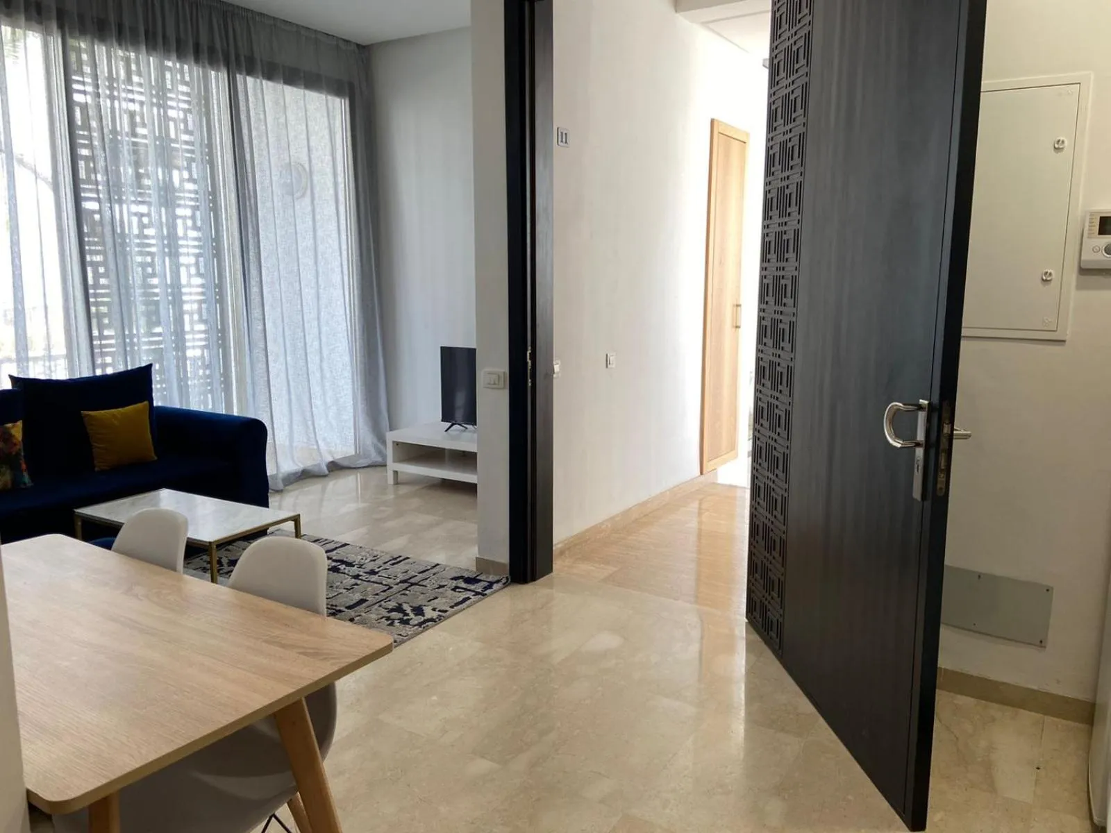 Living room in Marina Rabat Suites & Apartments