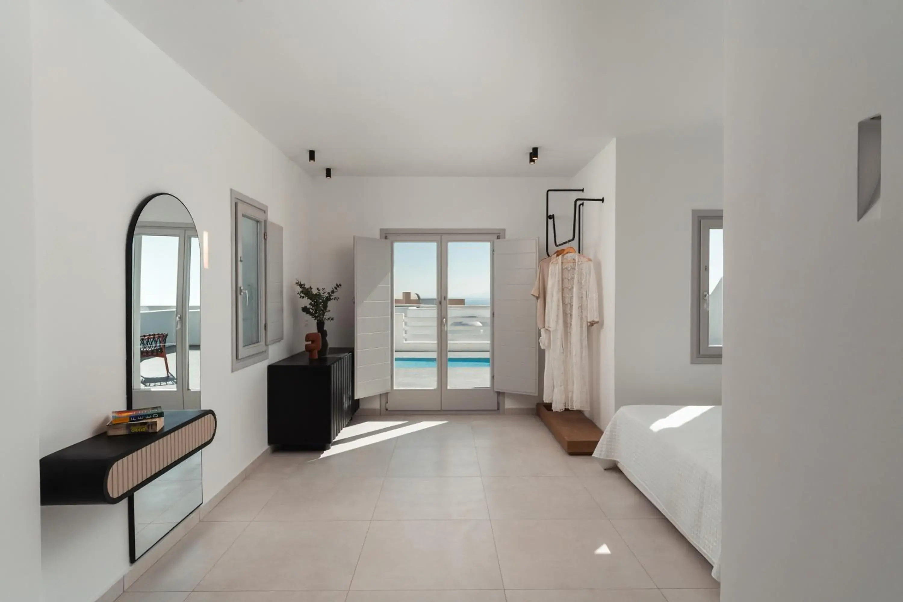 Oikos Aqua Retreat Sea View Two Floor Villa With Private Pool & 2 Outdoor Jacuzzi in Oikos Santorini Living Concept Oikos Aqua Retreat Sea View Two Floor Villa With Private Pool & 2 Outdoor Jacuzzi in Oikos Santorini Living Concept