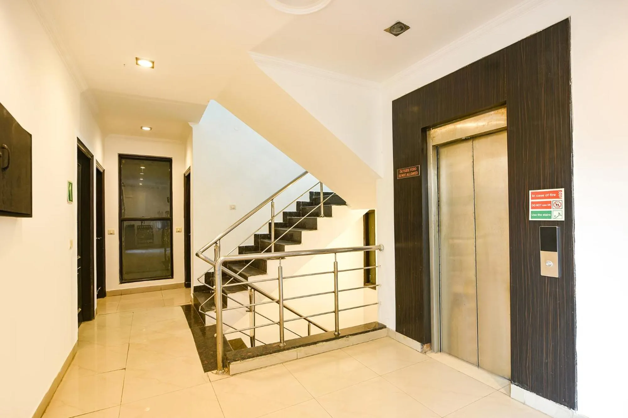 elevator in FabHotel Velvet Suites Near Millennium City Centre Gurugram