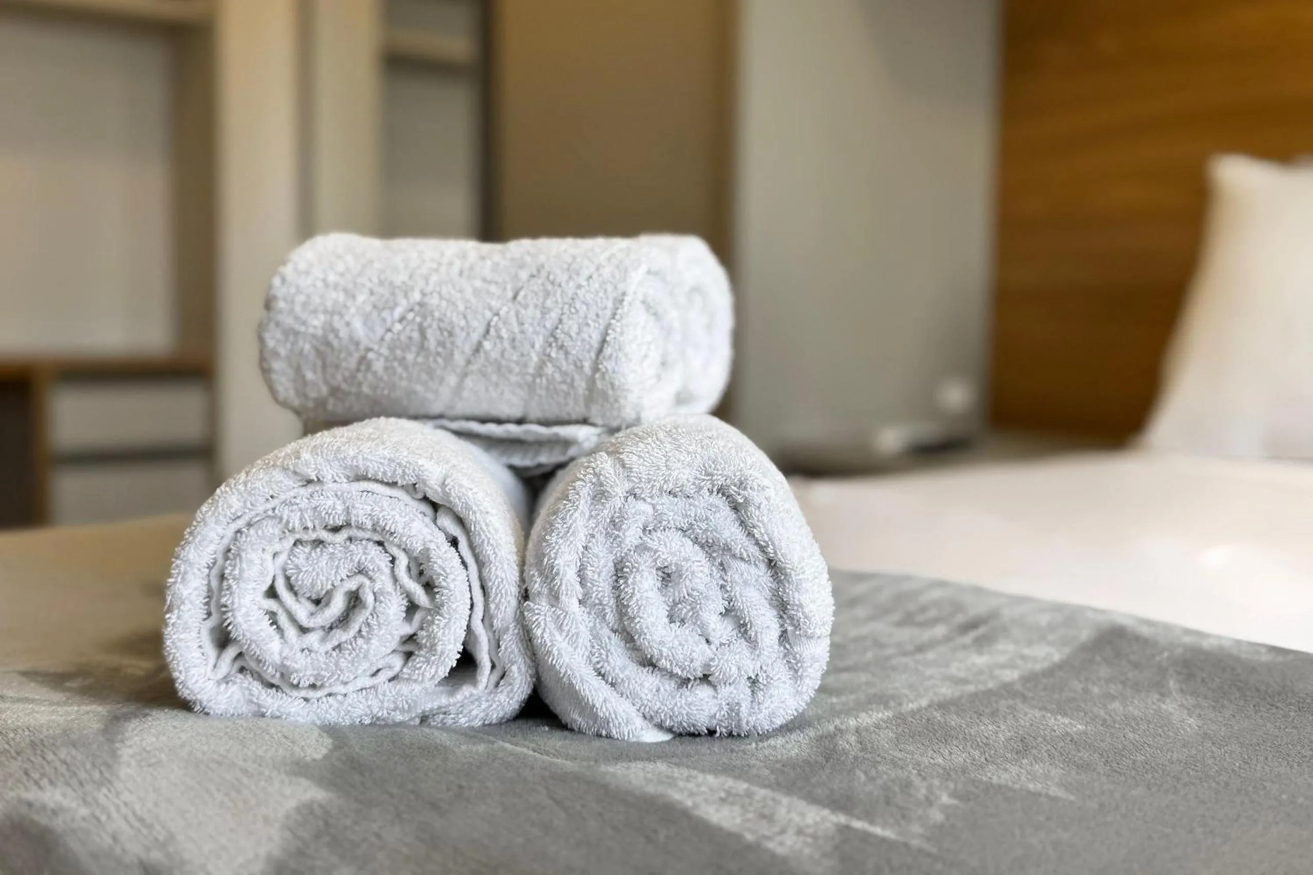 Bedroom, Bed in Composite Moema