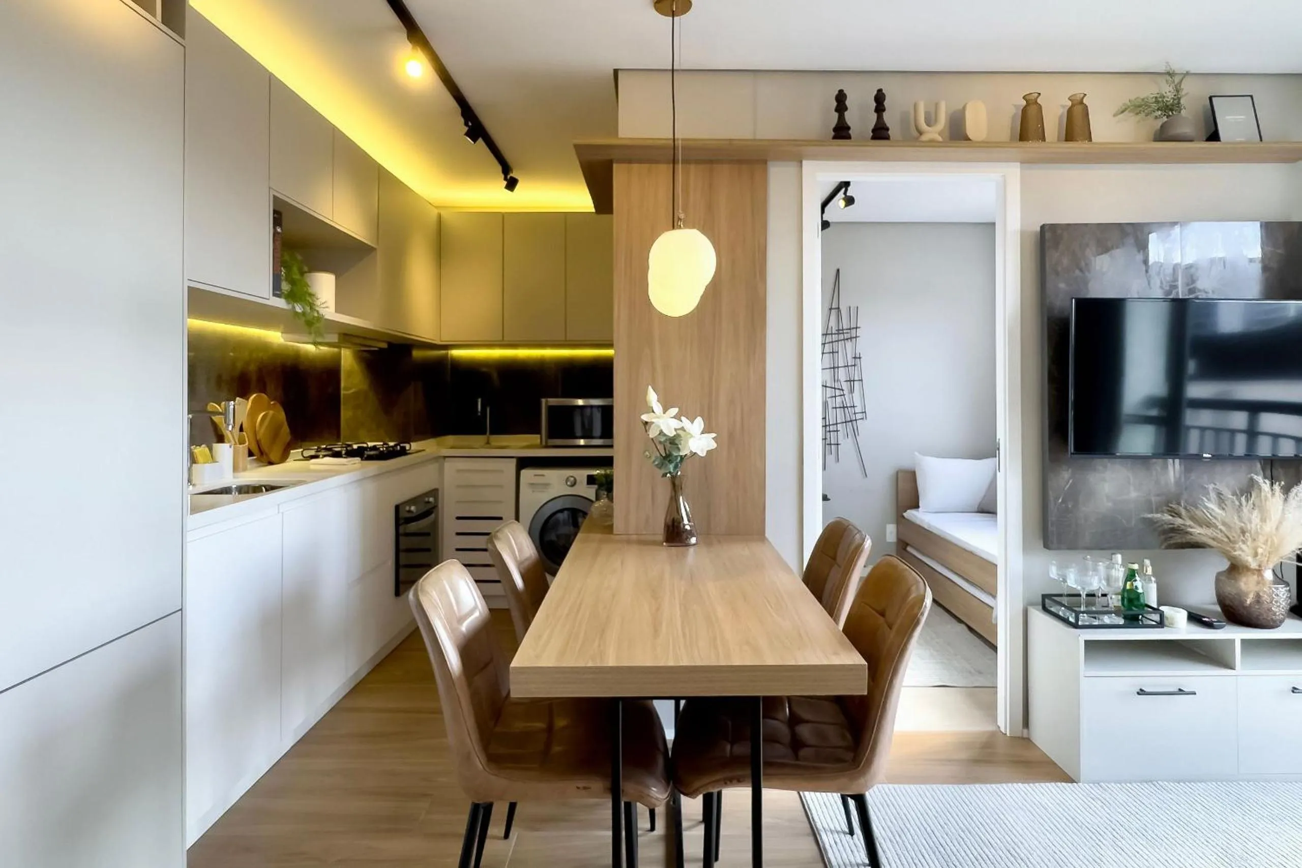 Living room in Composite Moema