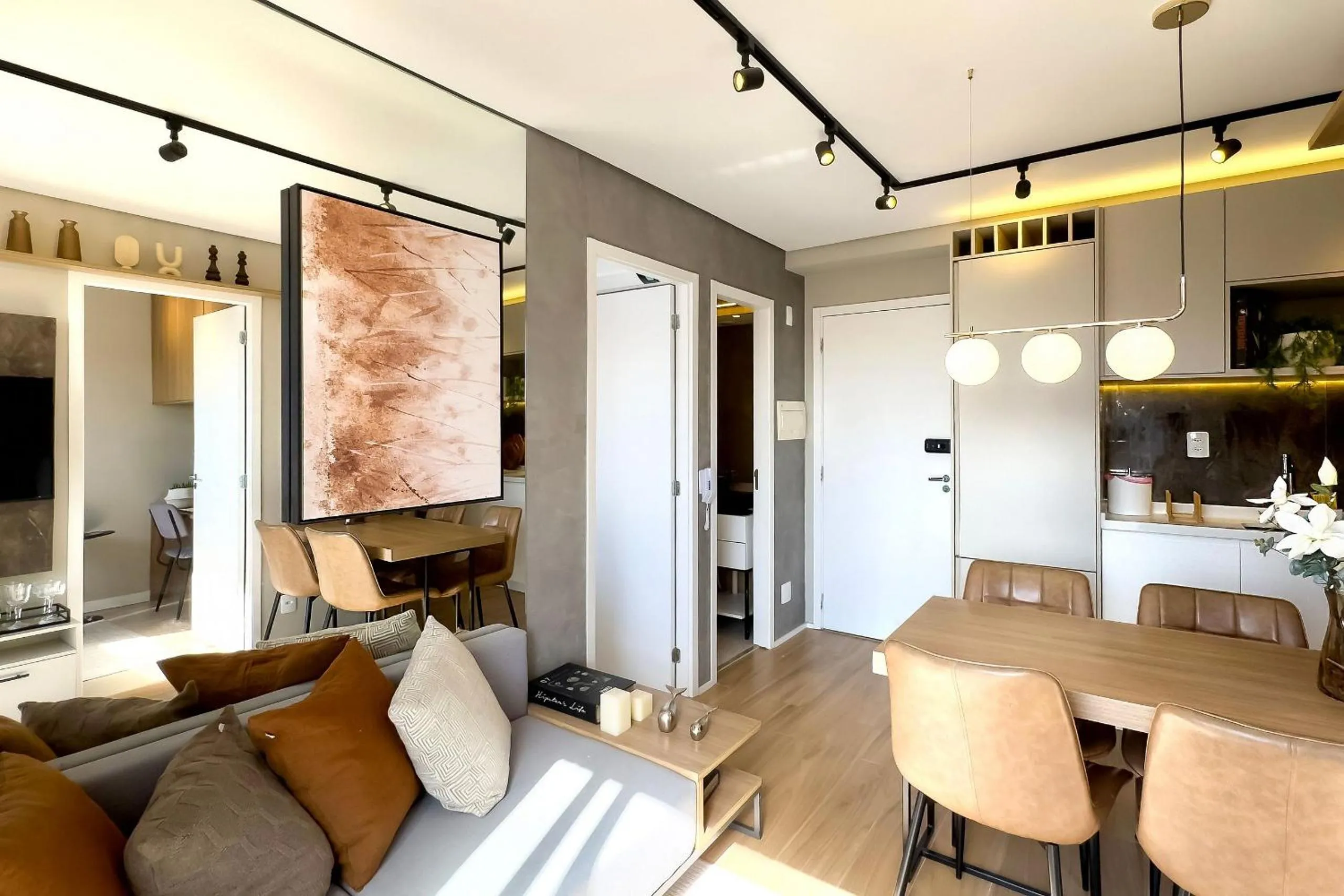 Living room in Composite Moema