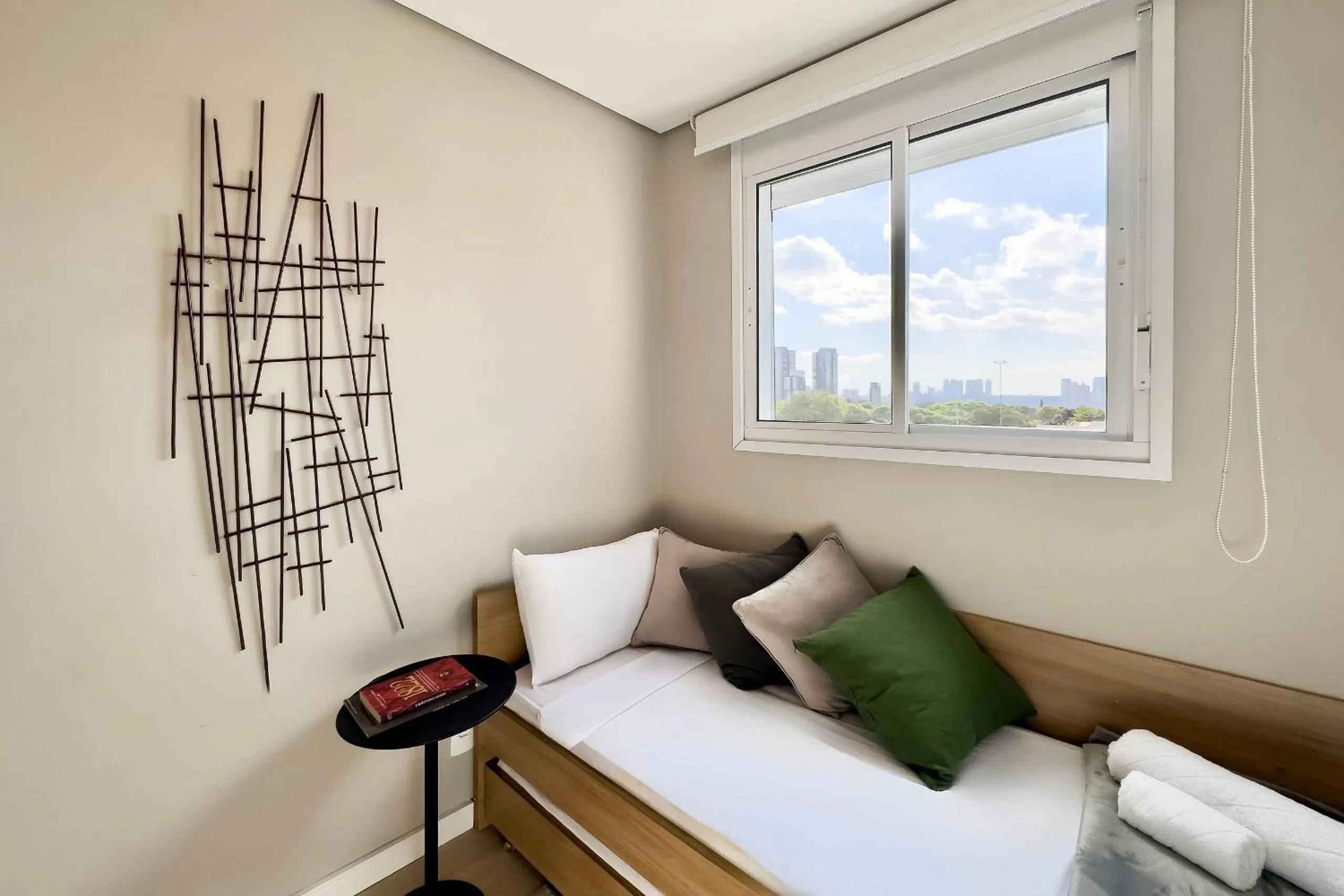 Bedroom, Bed in Composite Moema