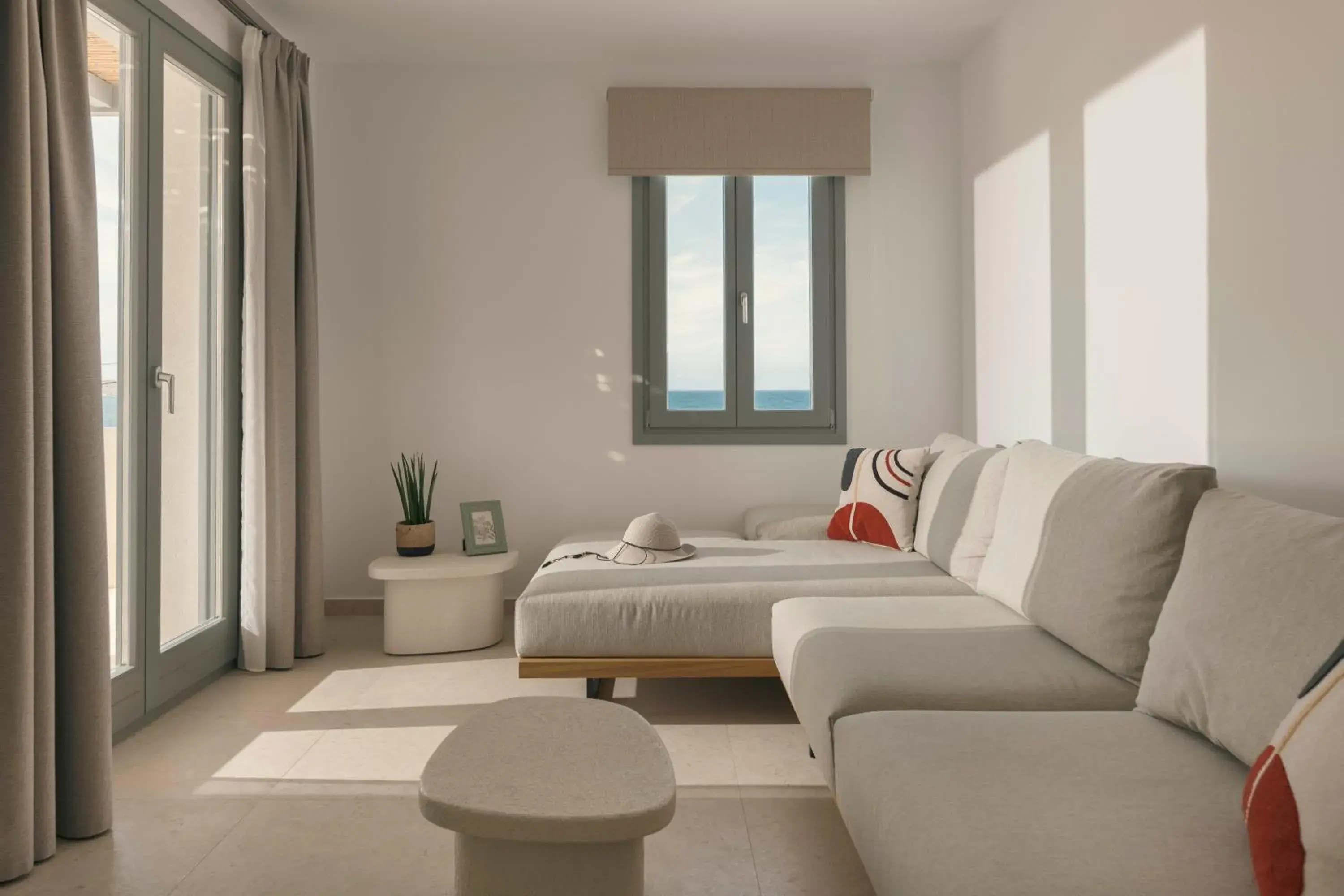 One-Bedroom Apartment with Sea View in La Maltese Central One-Bedroom Apartment with Sea View in La Maltese Central