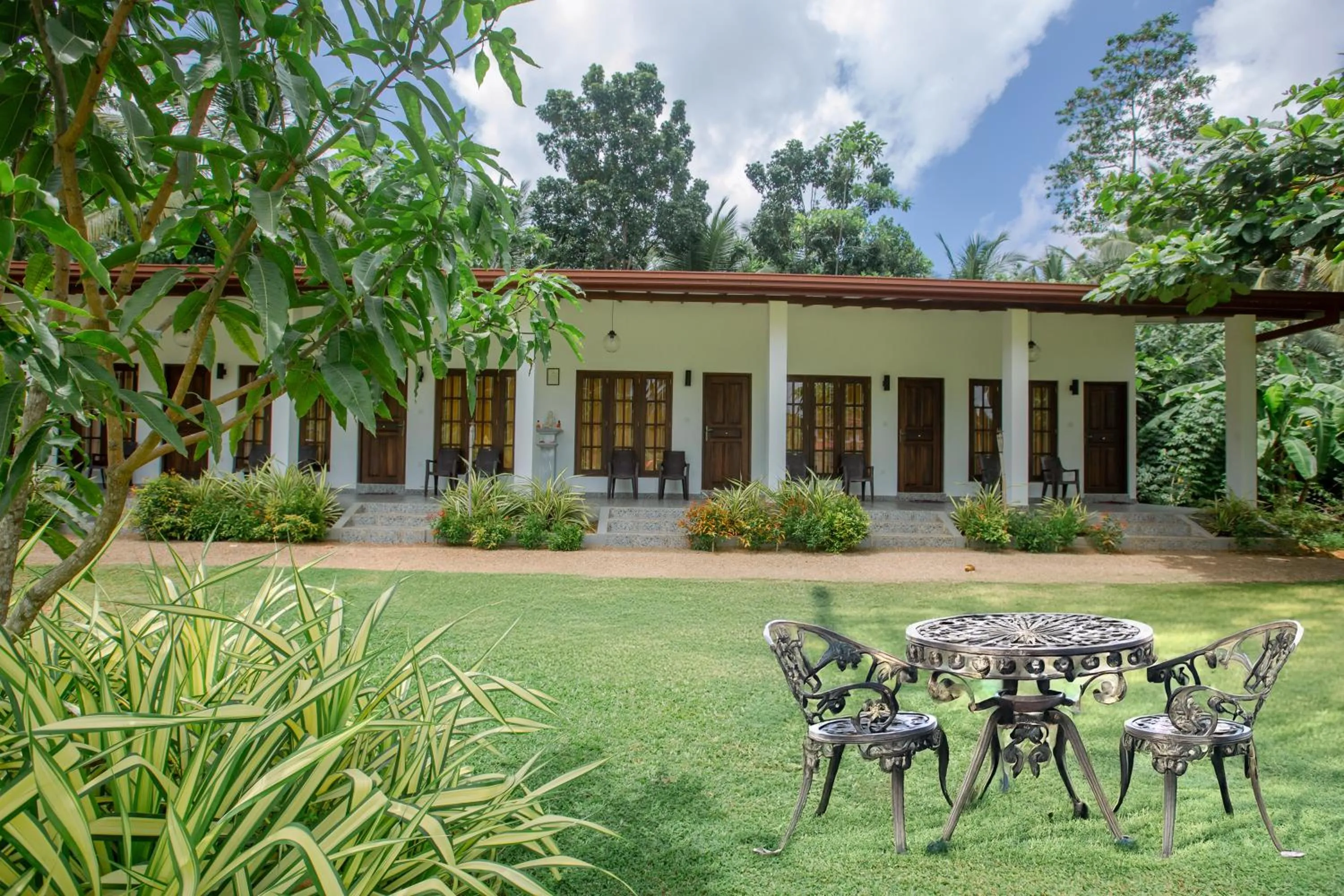 Garden view in The Regency Villa by Escape Essence