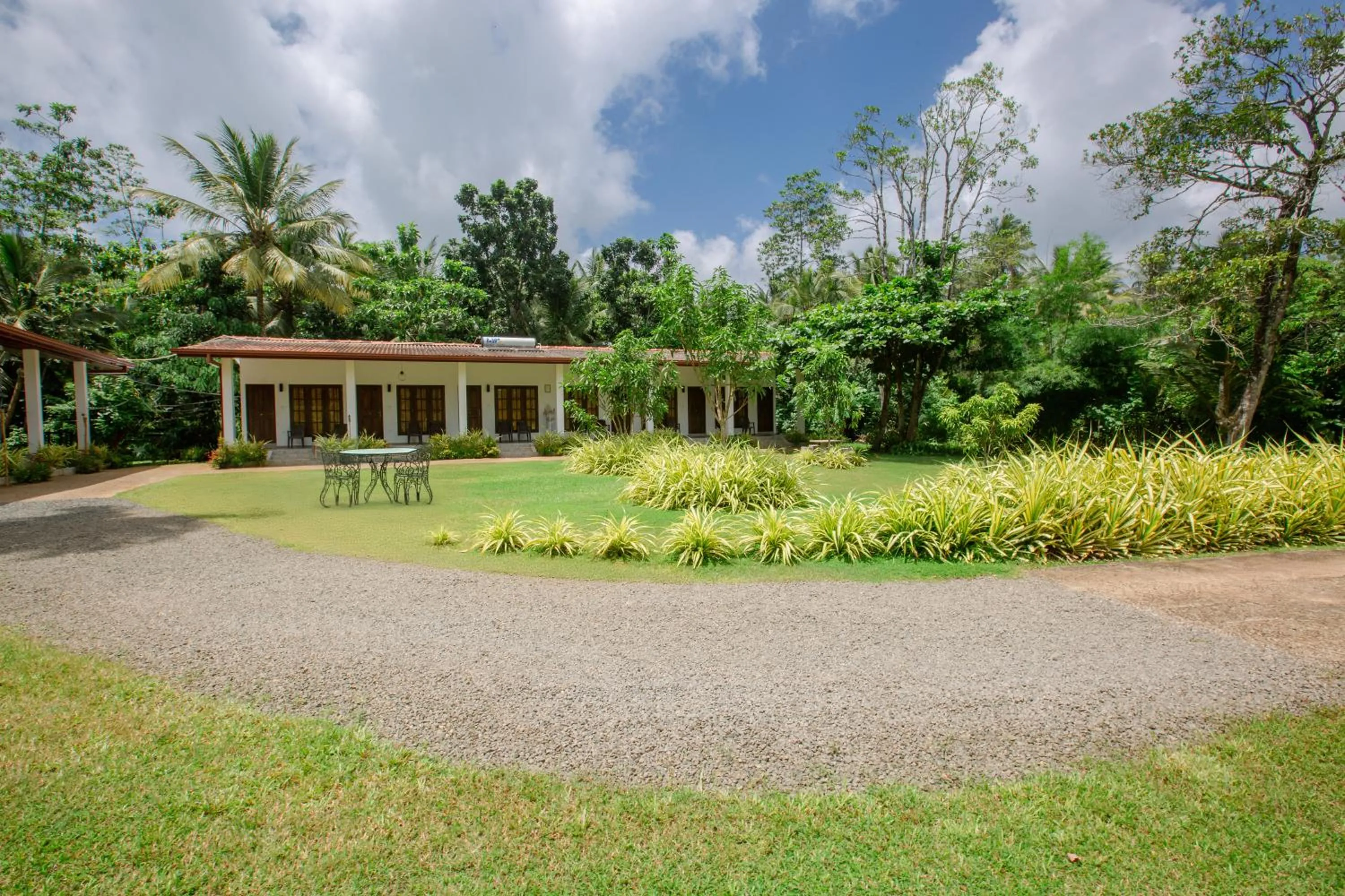 Garden view in The Regency Villa by Escape Essence