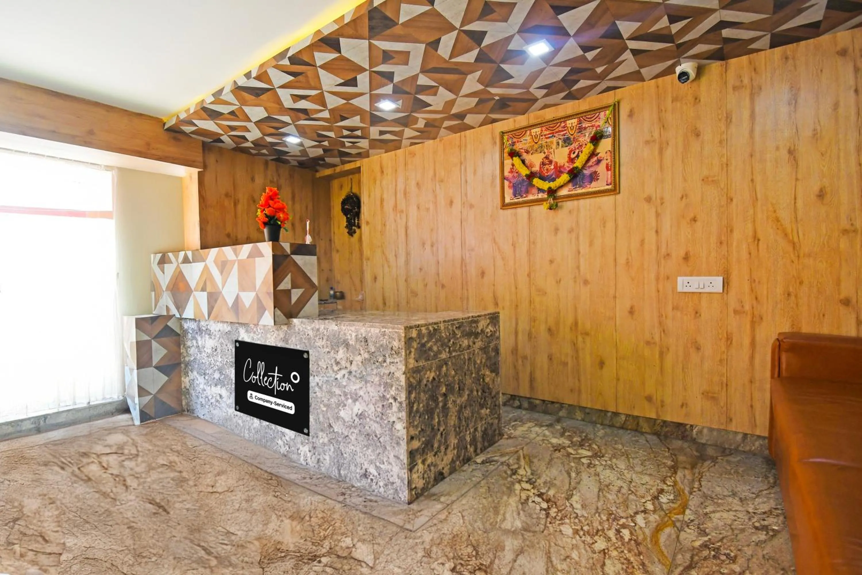 Lobby or reception in Collection O Gandhi Ghat Formerly Sai Resorts