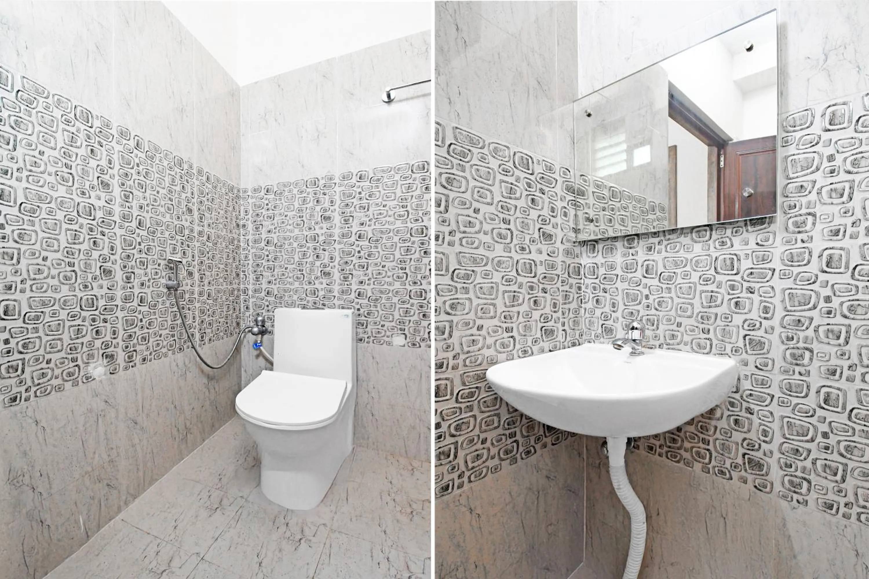 Bathroom in Collection O Gandhi Ghat Formerly Sai Resorts