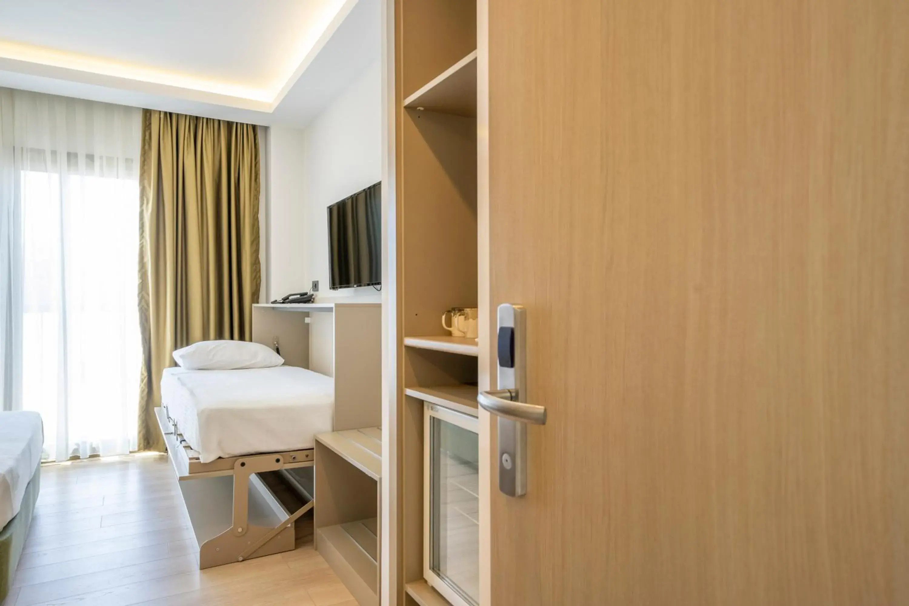 Bed in Olive Tree Hotel Bodrum Bed in Olive Tree Hotel Bodrum