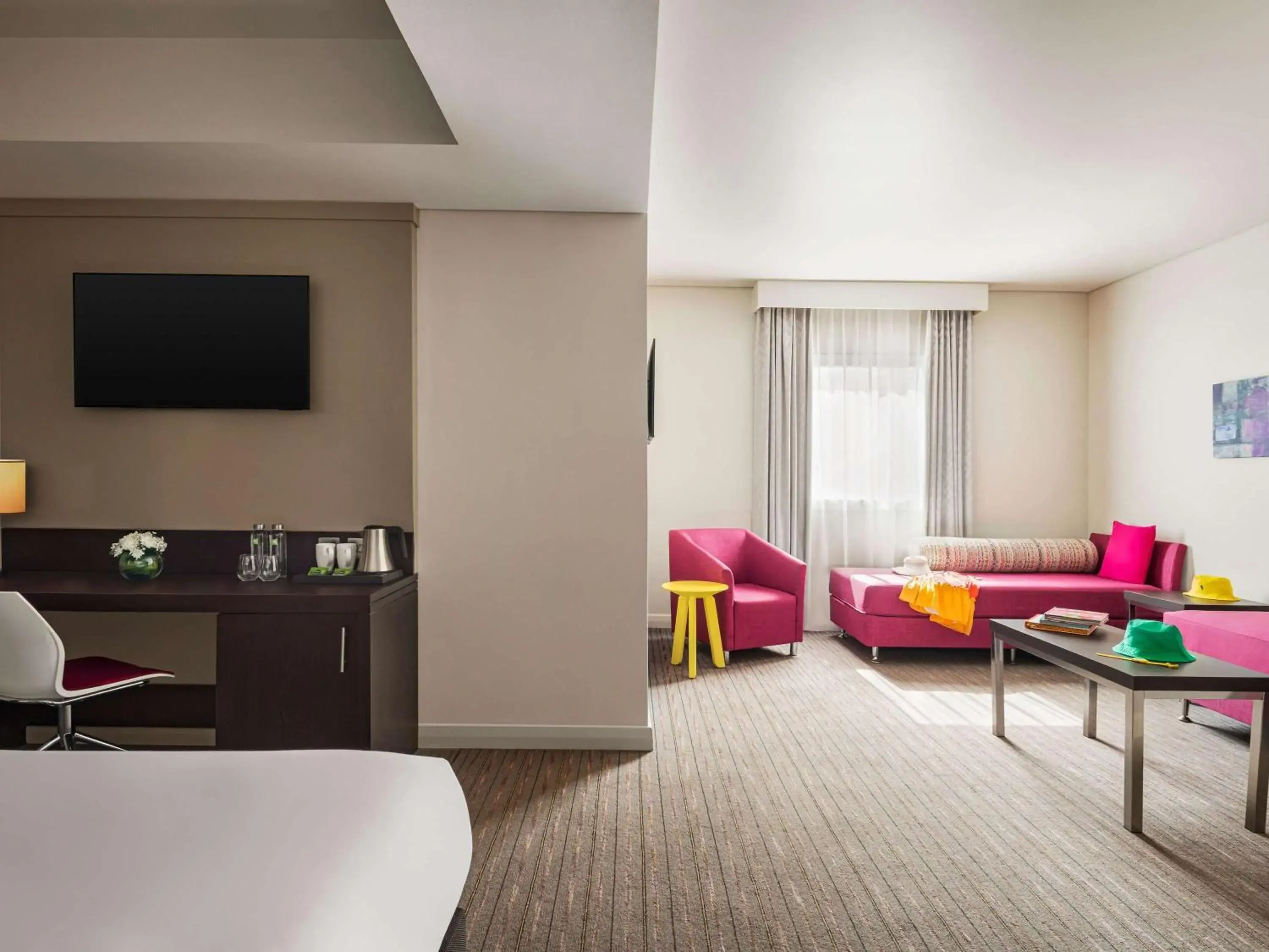 Bedroom in ibis Styles Sharjah Bedroom in ibis Styles Sharjah