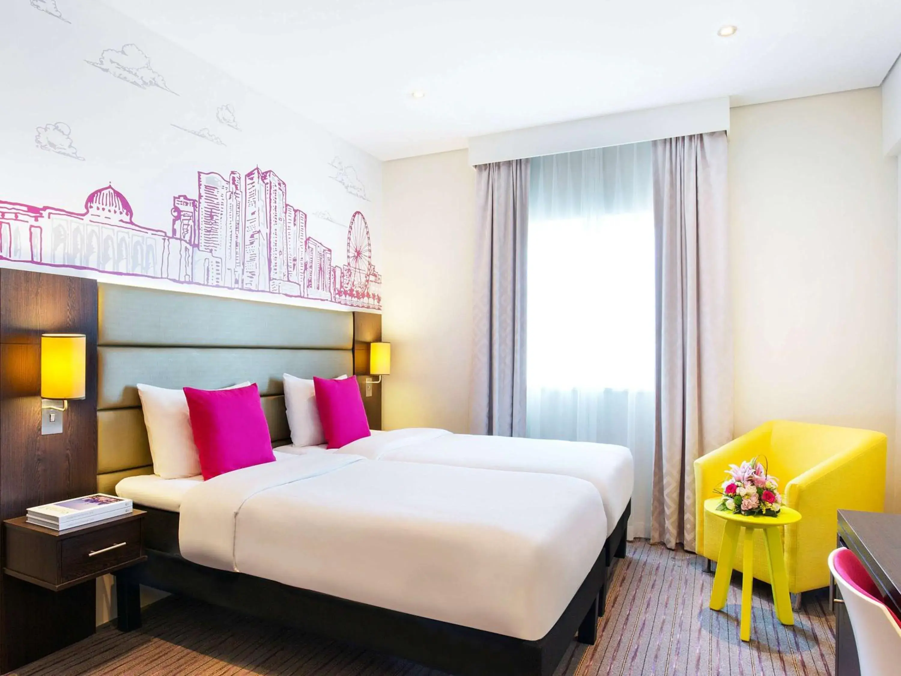 Bedroom, Bed in ibis Styles Sharjah Bedroom, Bed in ibis Styles Sharjah