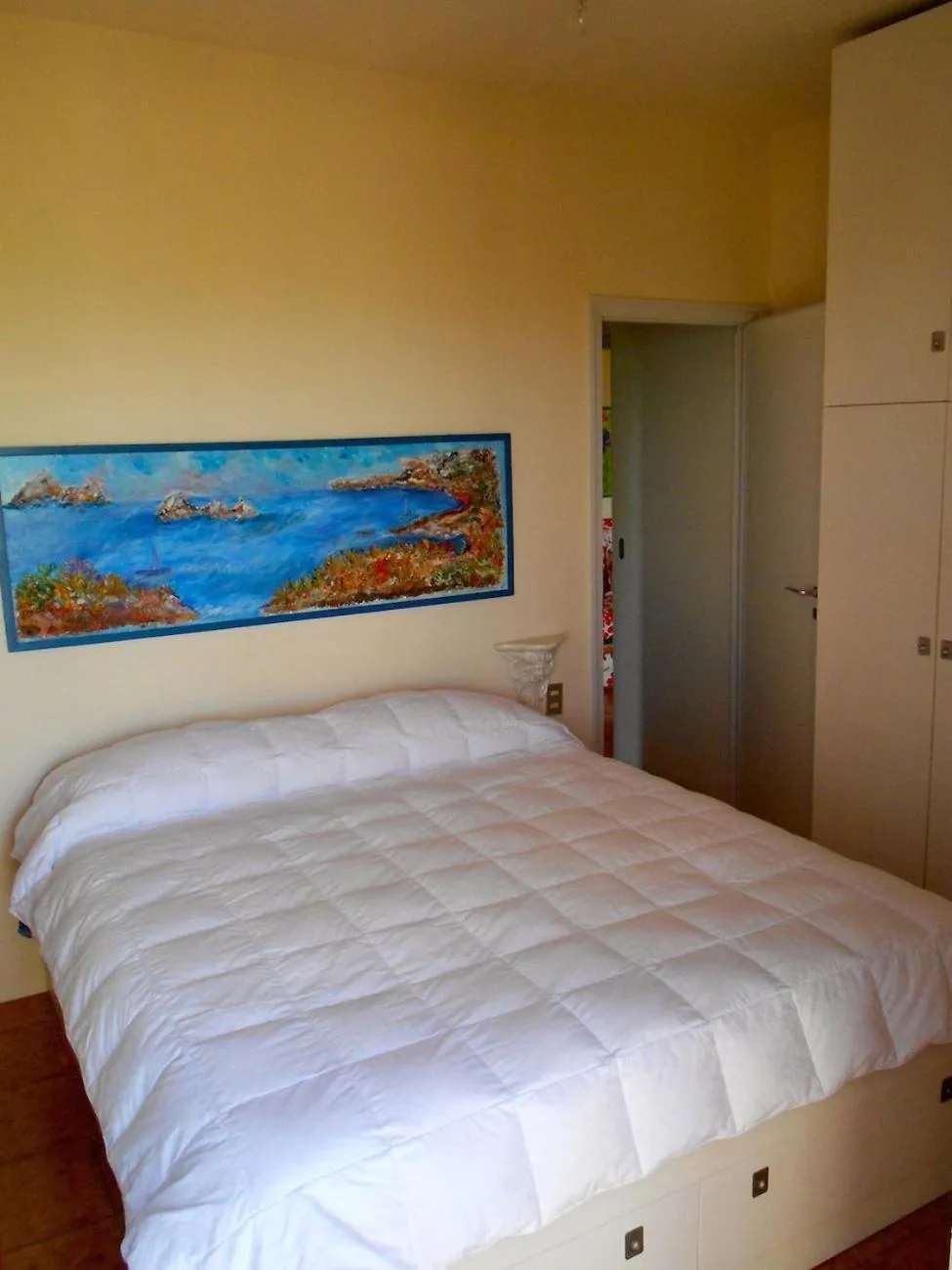 Bedroom, Bed in Apartments Via Dei Platani