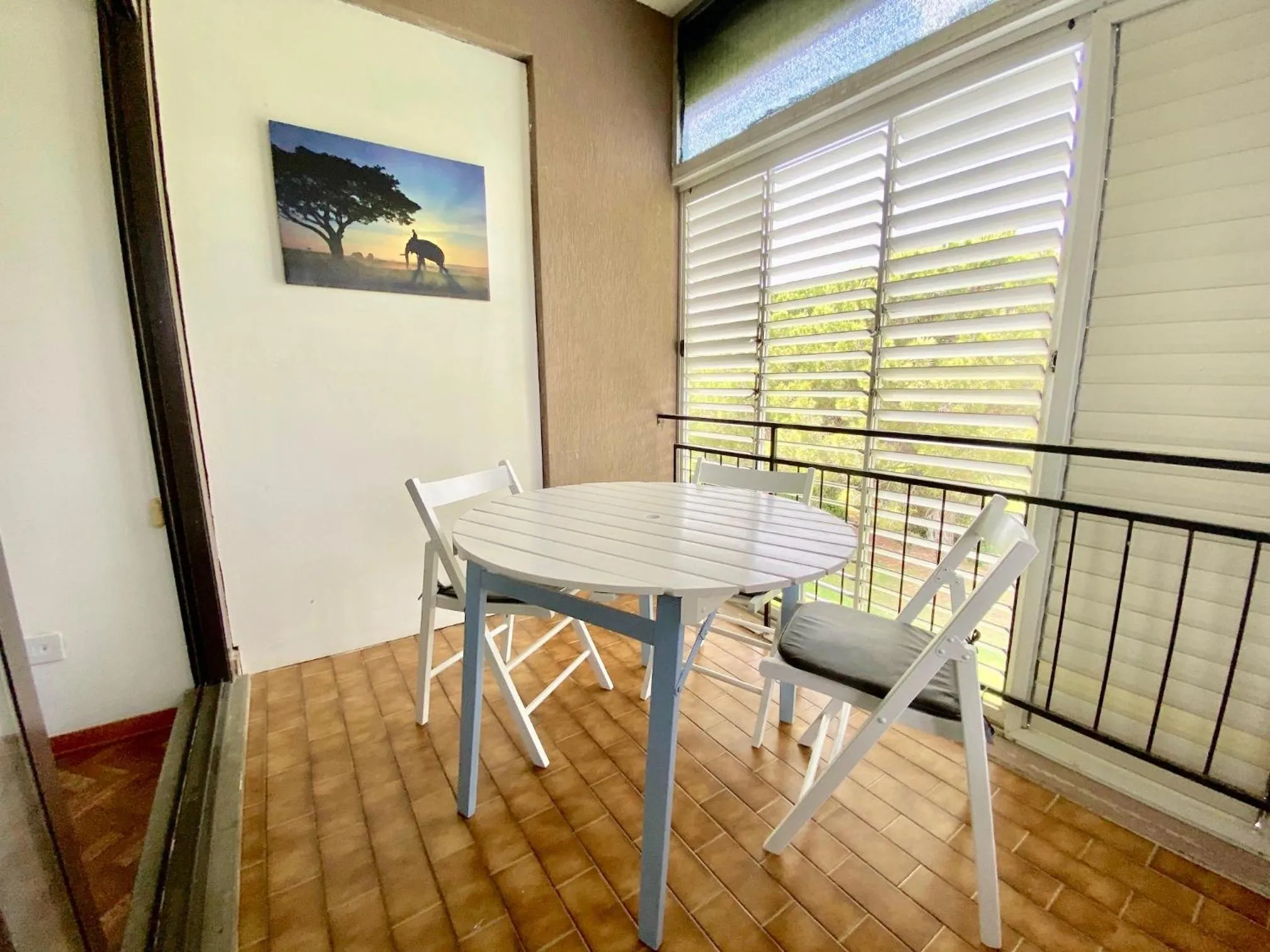 Balcony/Terrace in Apartments Via Dei Platani
