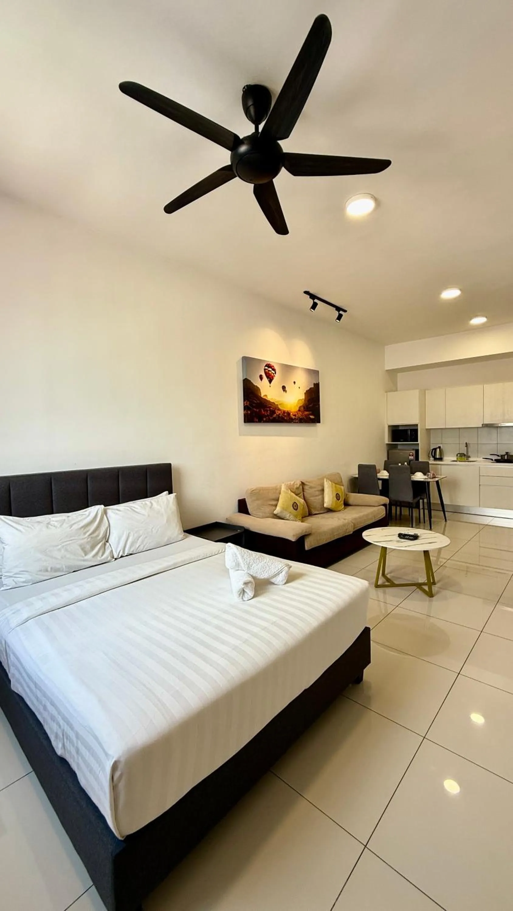 Bed in Chambers Serviced Suites Kuala Lumpur