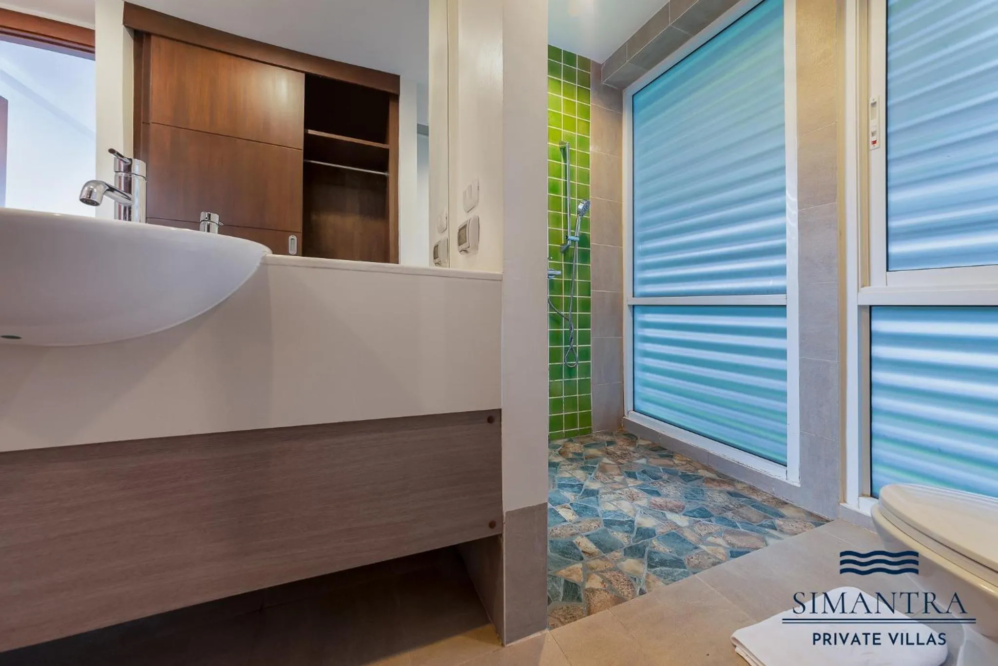 Bathroom in Simantra Private Villas