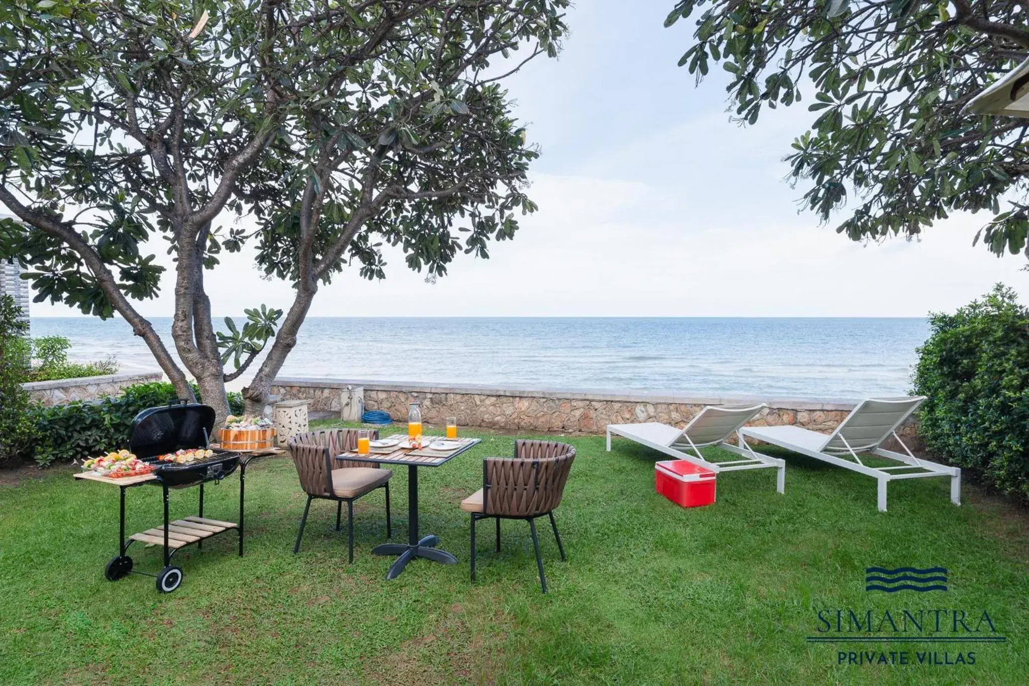 Sea view in Simantra Private Villas Sea view in Simantra Private Villas