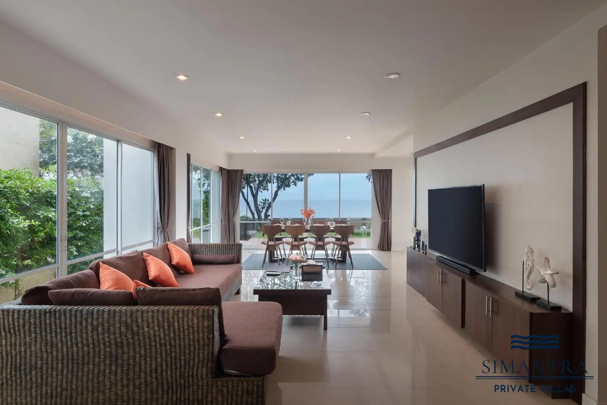 Living room in Simantra Private Villas Living room in Simantra Private Villas