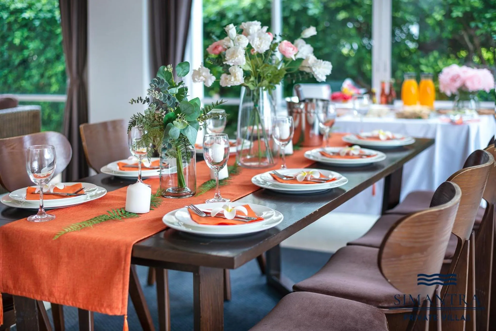 Living room in Simantra Private Villas