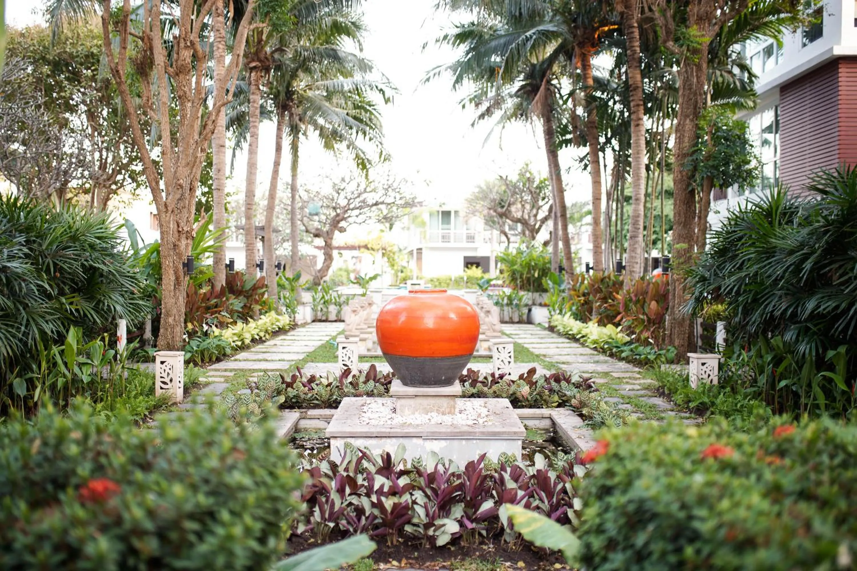 Garden in Simantra Private Villas