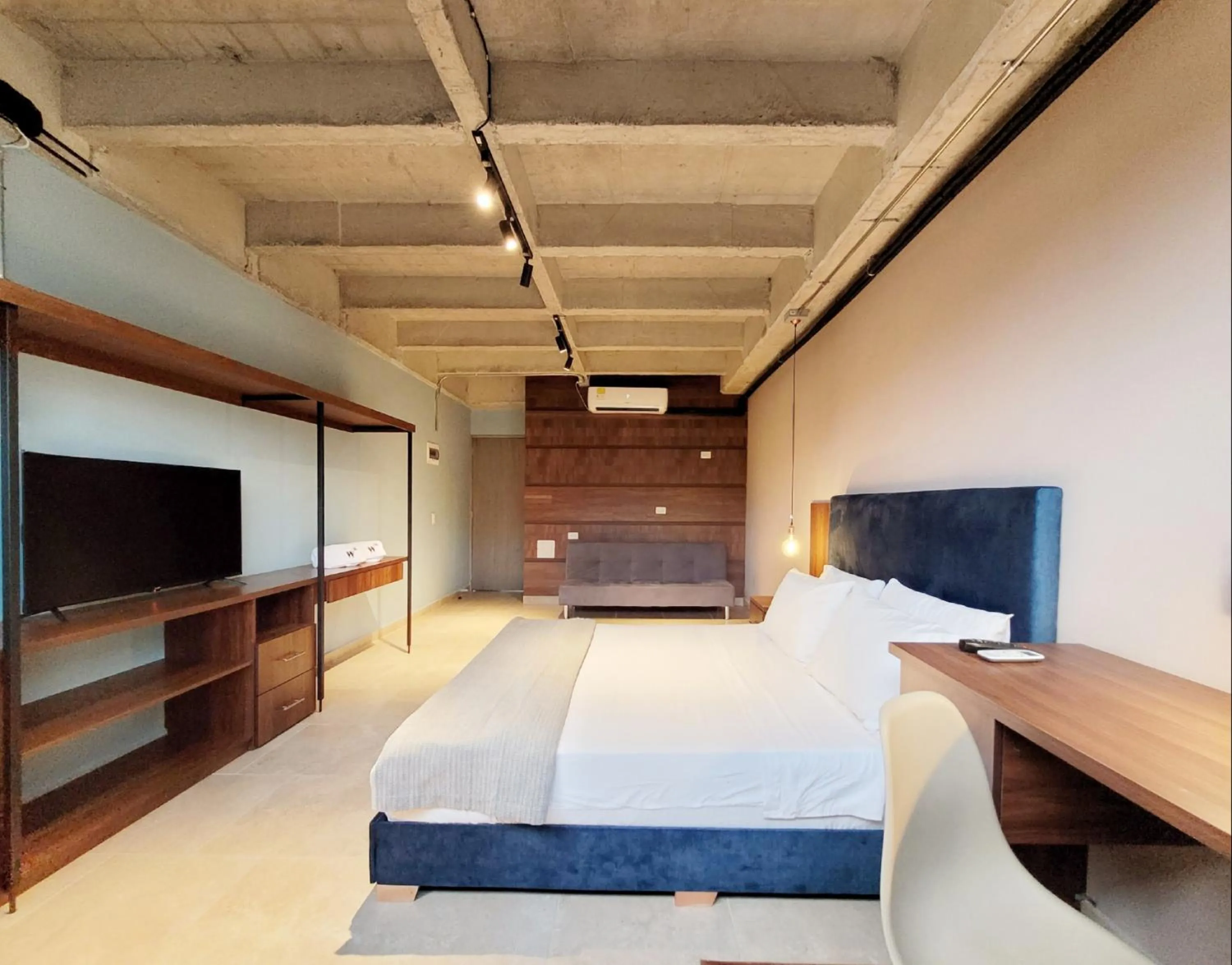 Bed in The Hub by Wynwood House