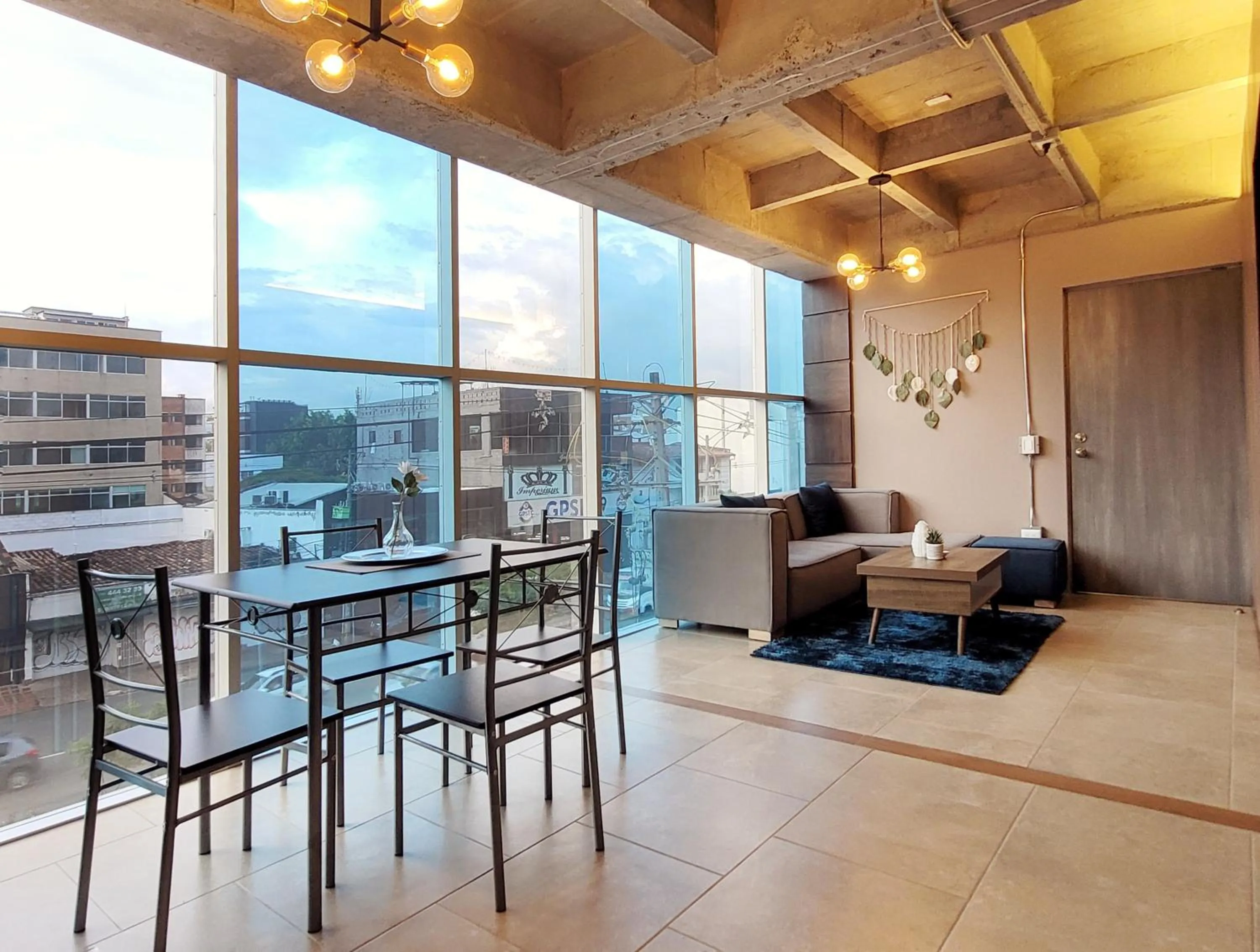 Dining area in The Hub by Wynwood House