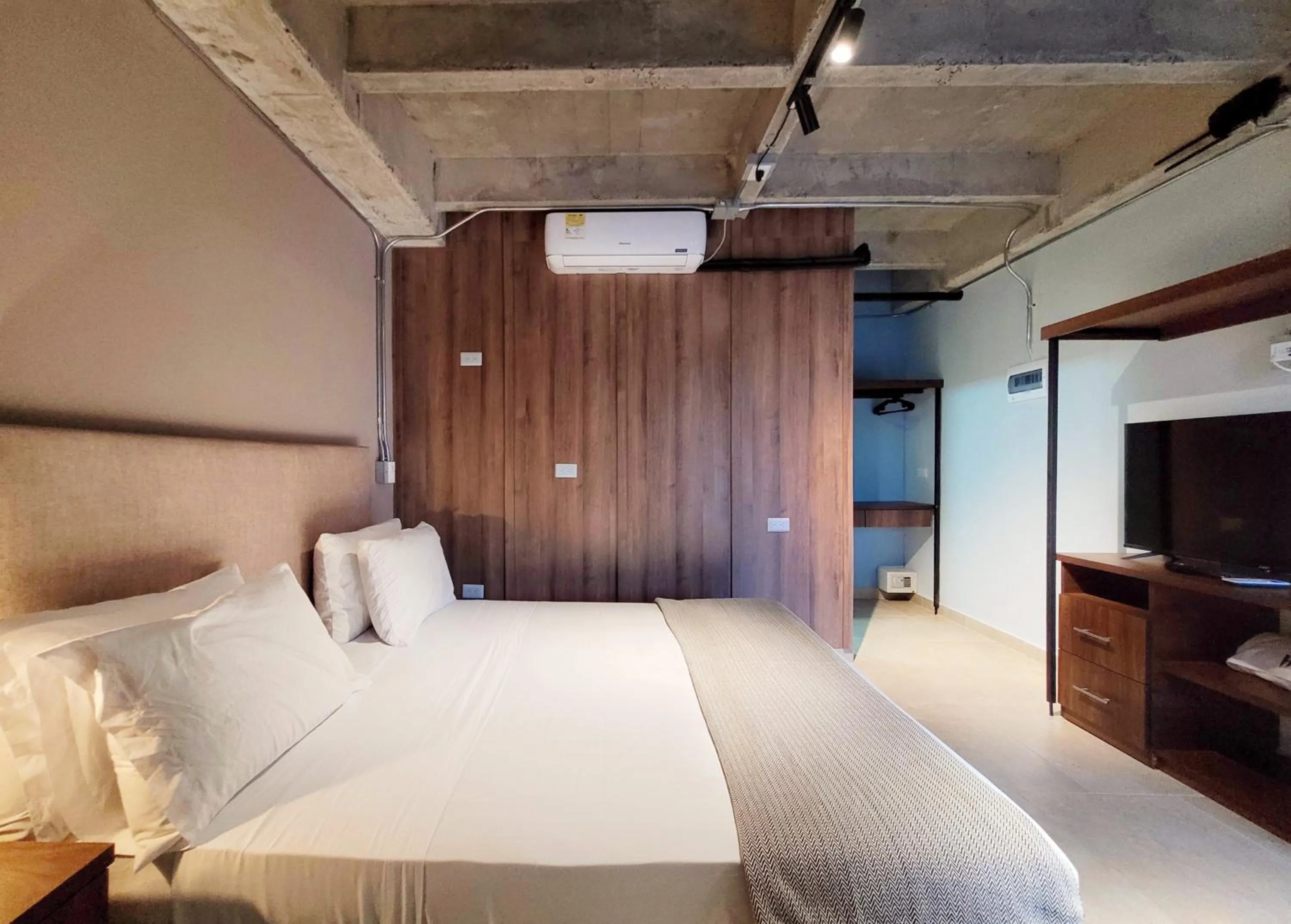 Bed in The Hub by Wynwood House