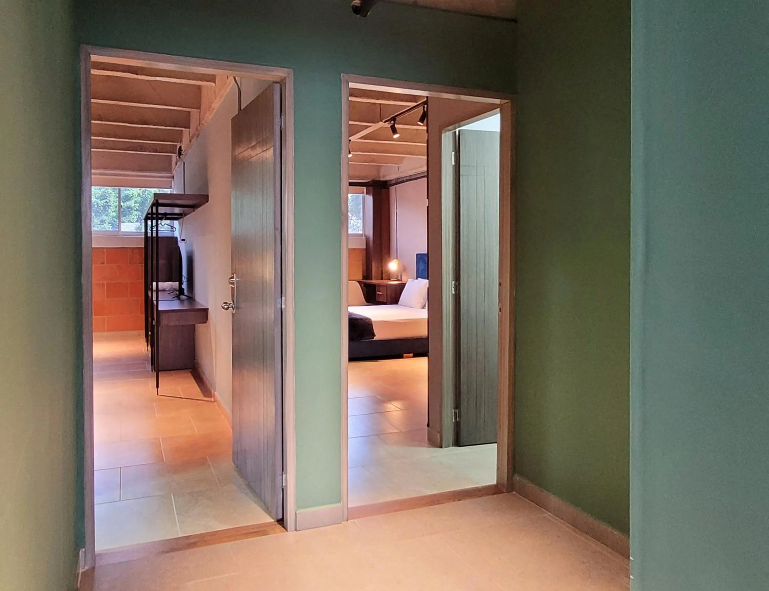 Photo of the whole room, Bed in The Hub by Wynwood House
