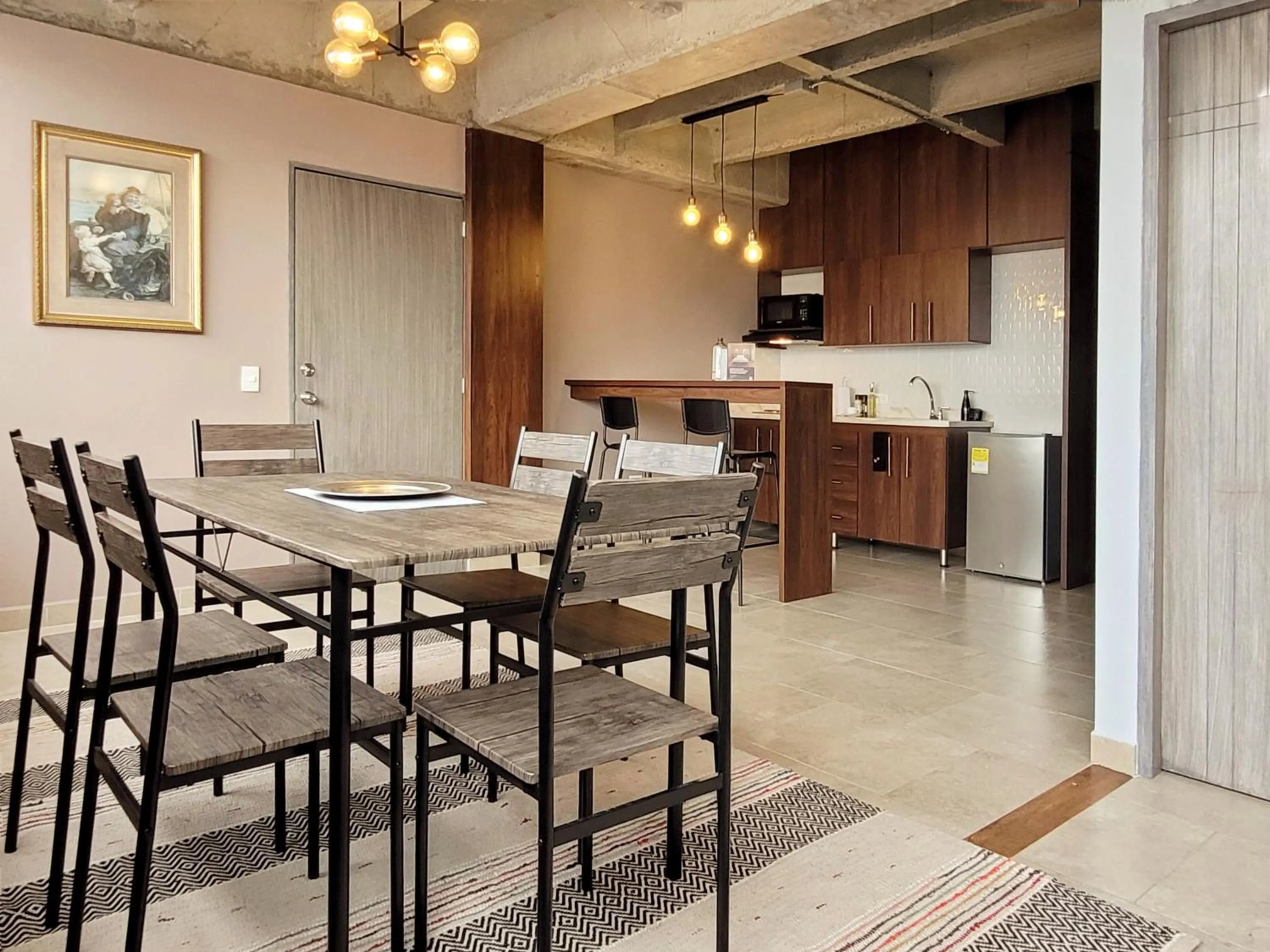 Dining area in The Hub by Wynwood House