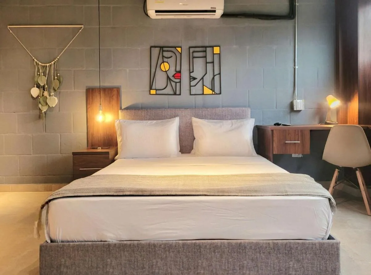 Bed in The Hub by Wynwood House
