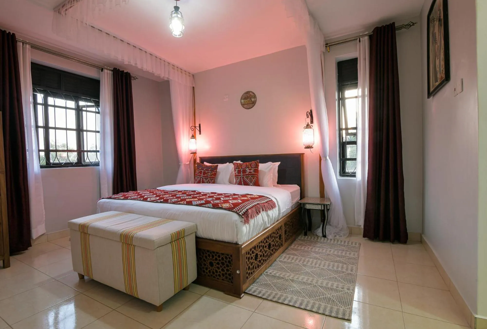 Bed in Aqueduct 1359 Hotel Apartments