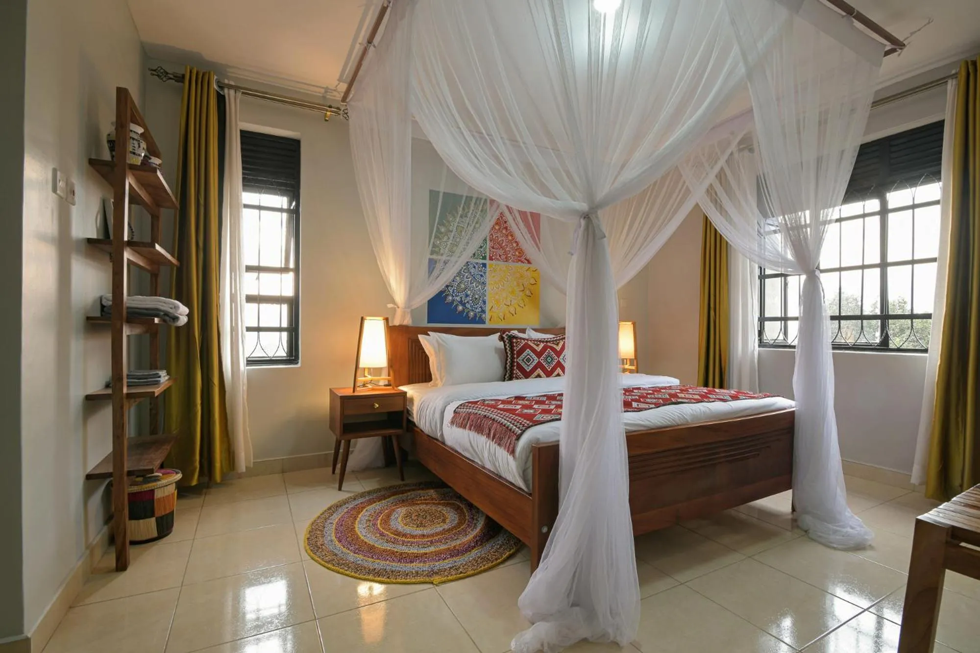 Bedroom, Bed in Aqueduct 1359 Hotel Apartments