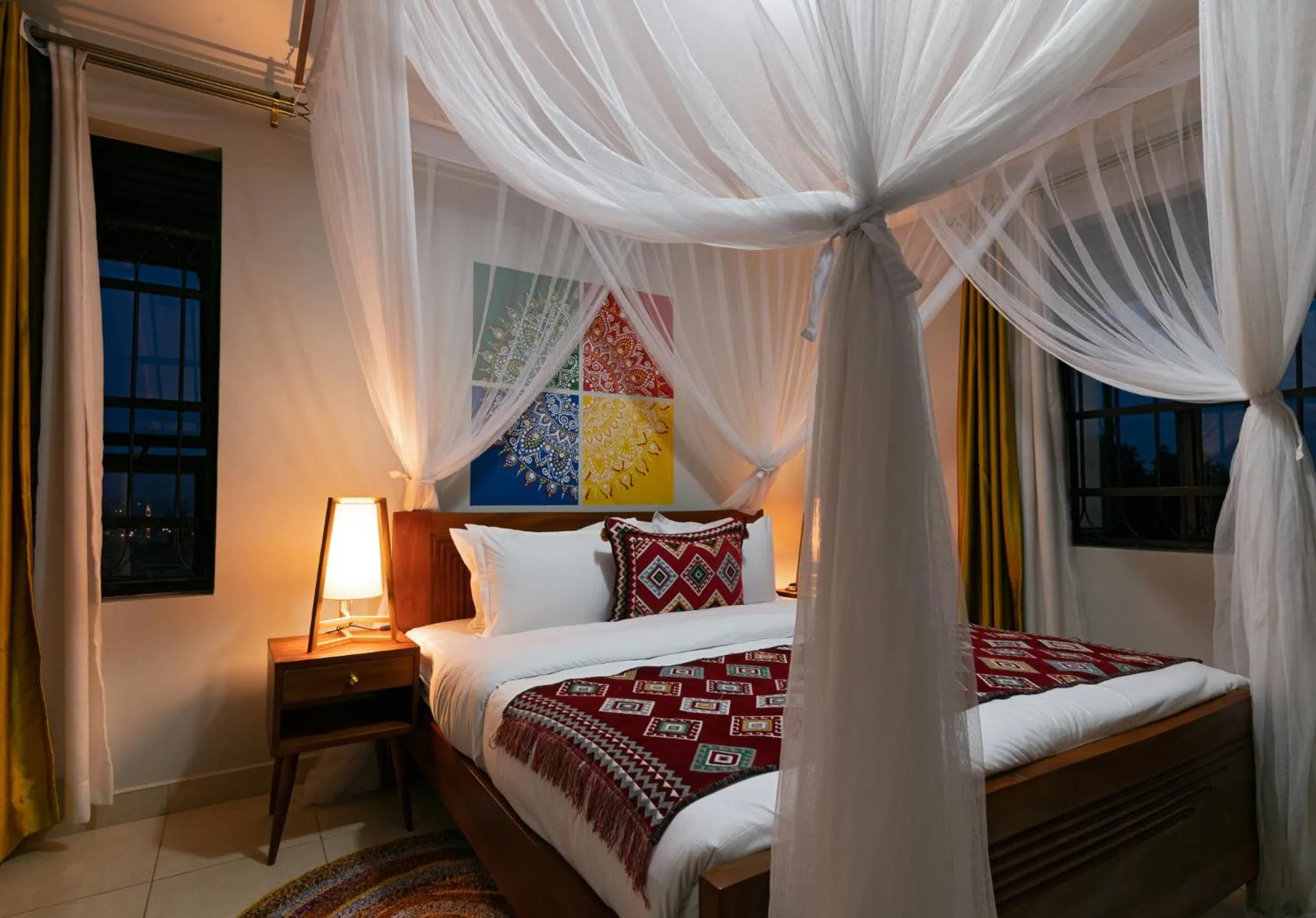 Bedroom, Bed in Aqueduct 1359 Hotel Apartments