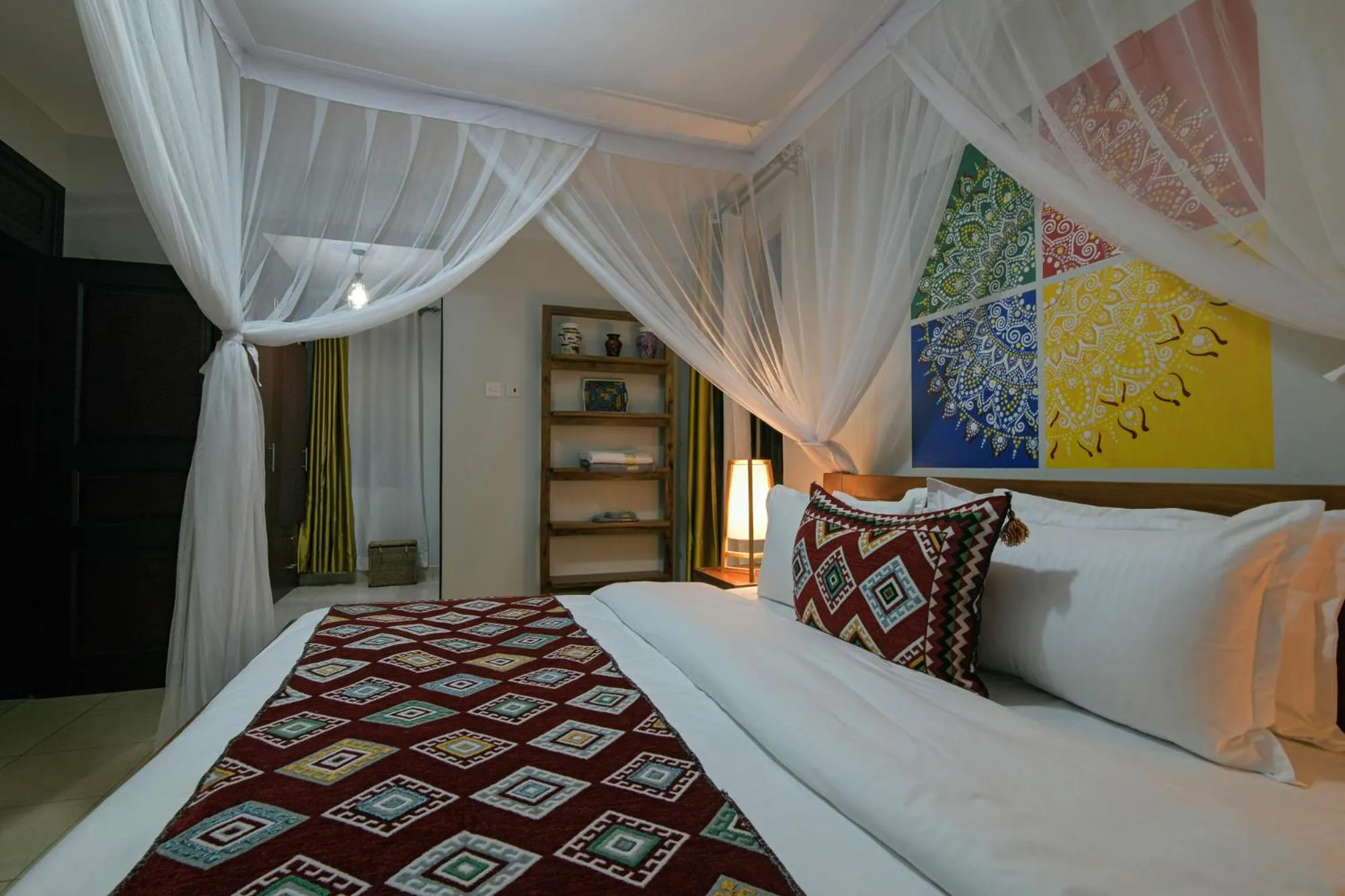 Bedroom, Bed in Aqueduct 1359 Hotel Apartments