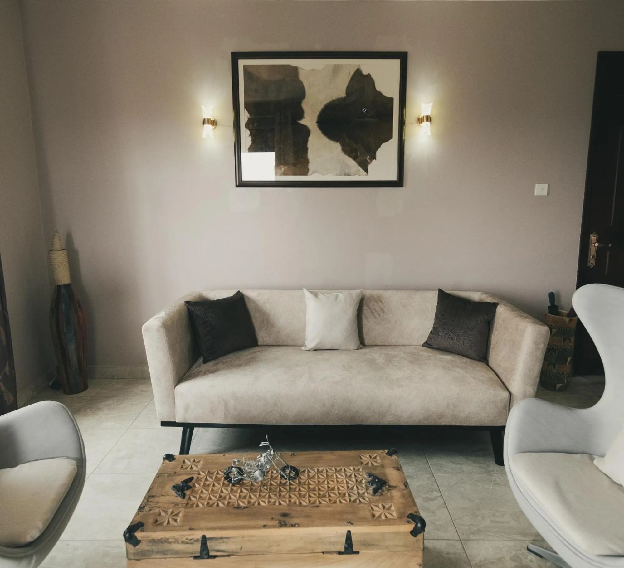 Living room in Aqueduct 1359 Hotel Apartments