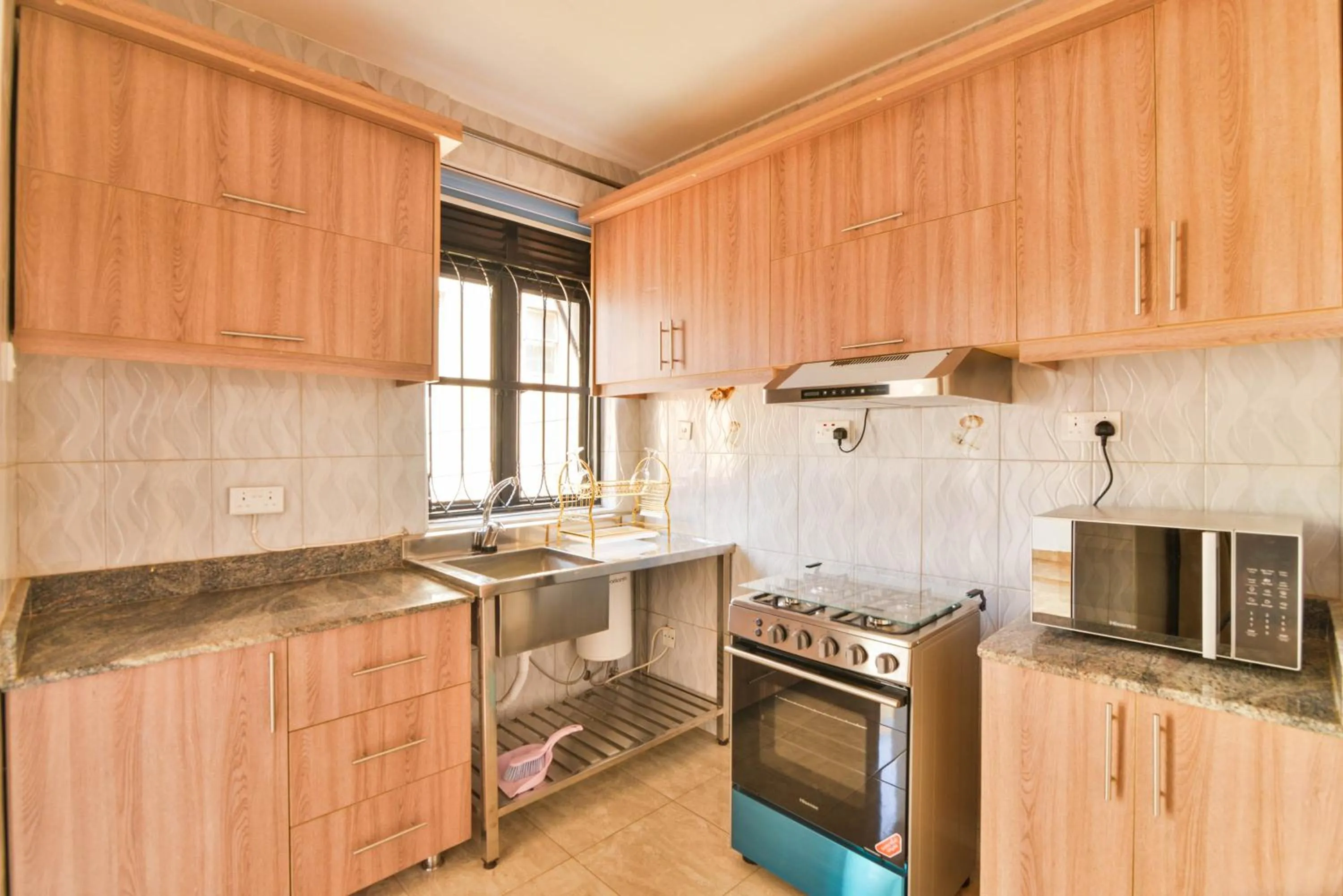 Kitchen or kitchenette in Aqueduct 1359 Hotel Apartments