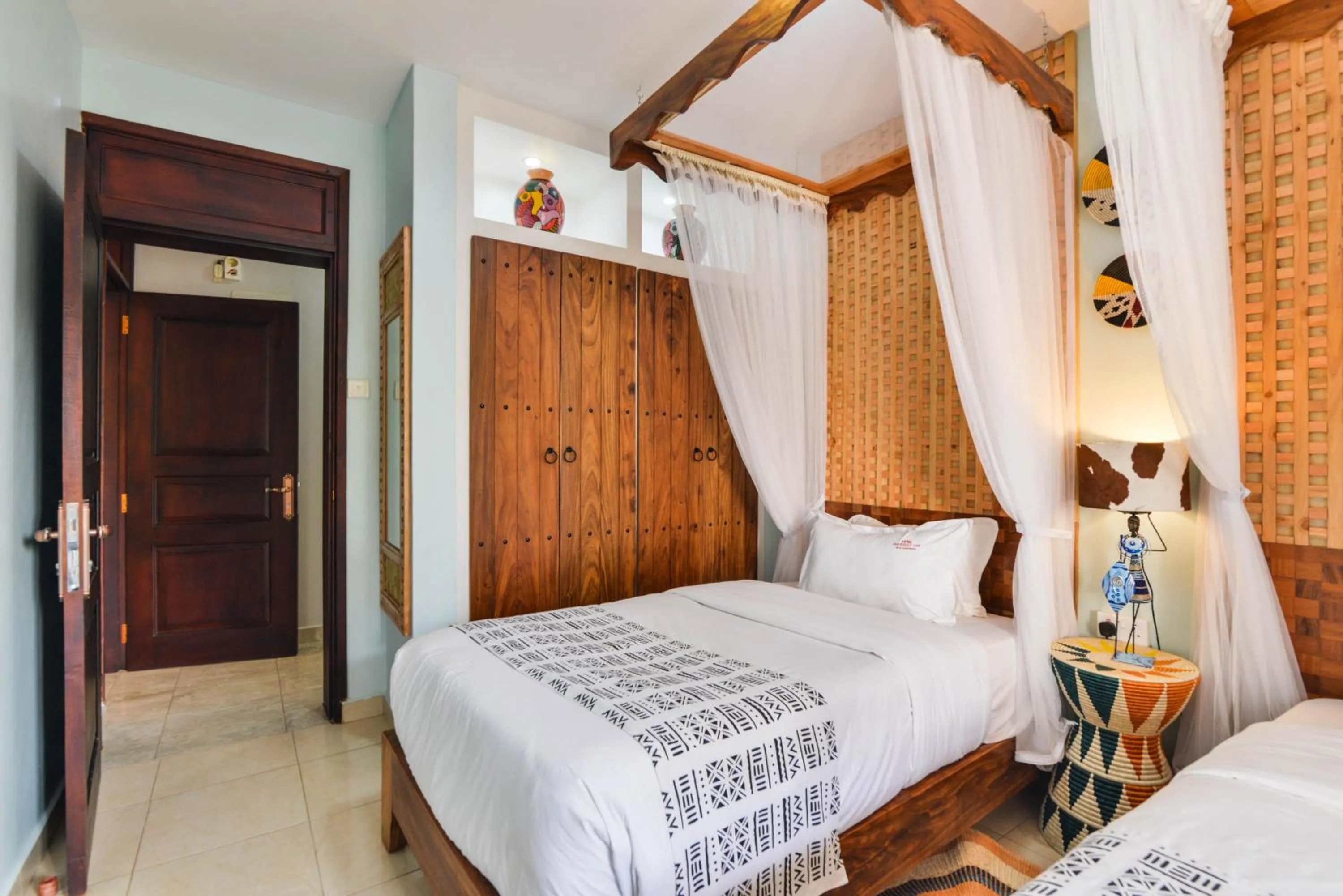 Bed in Aqueduct 1359 Hotel Apartments