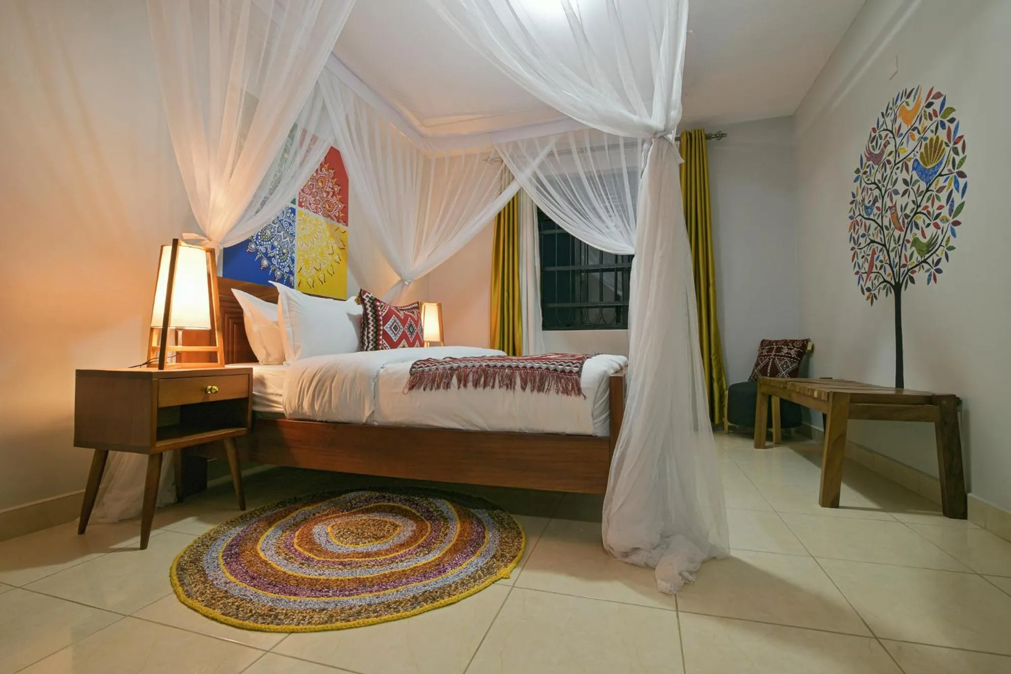 Bedroom, Bed in Aqueduct 1359 Hotel Apartments
