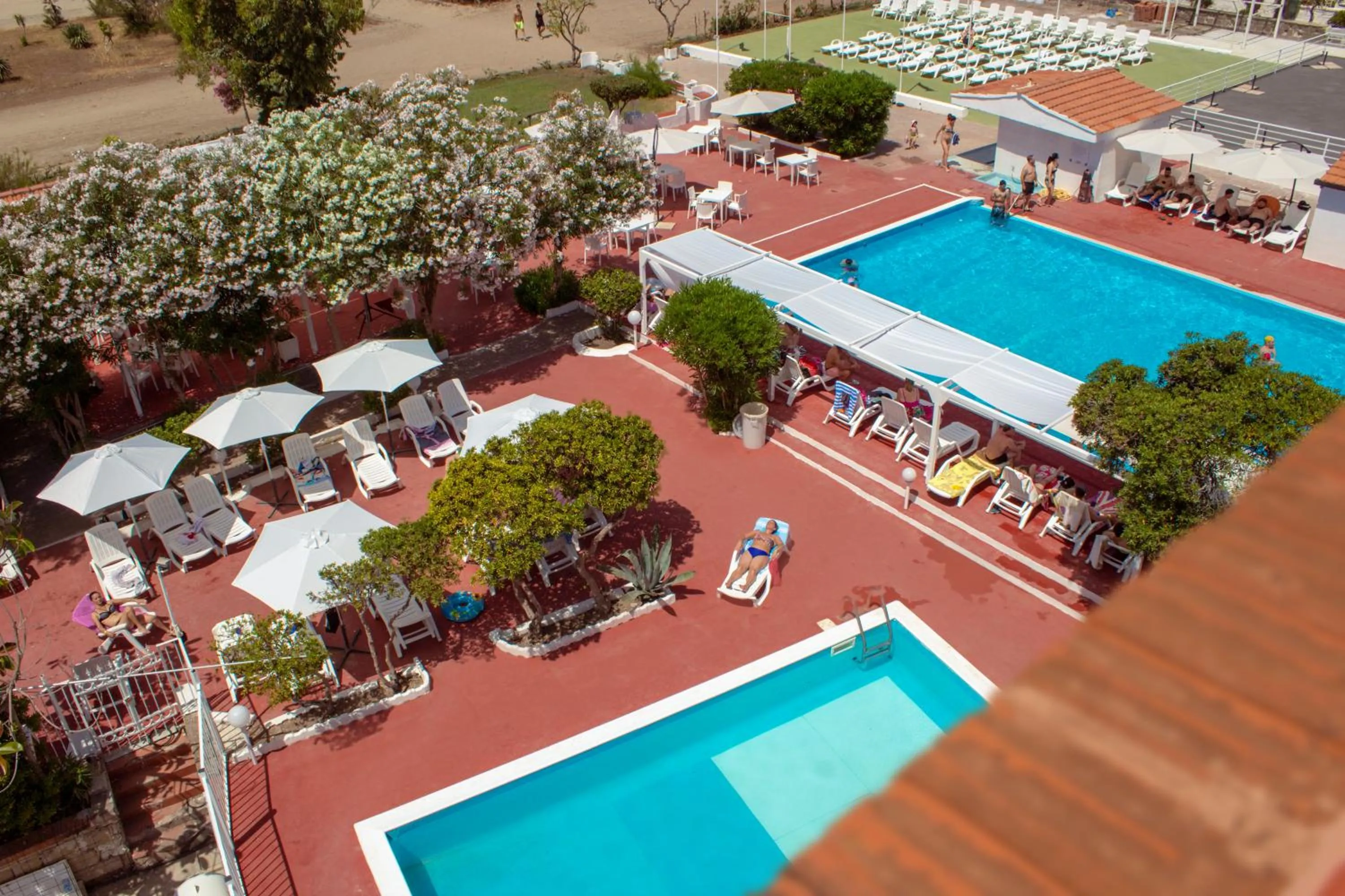 Bird's eye view in International Resort