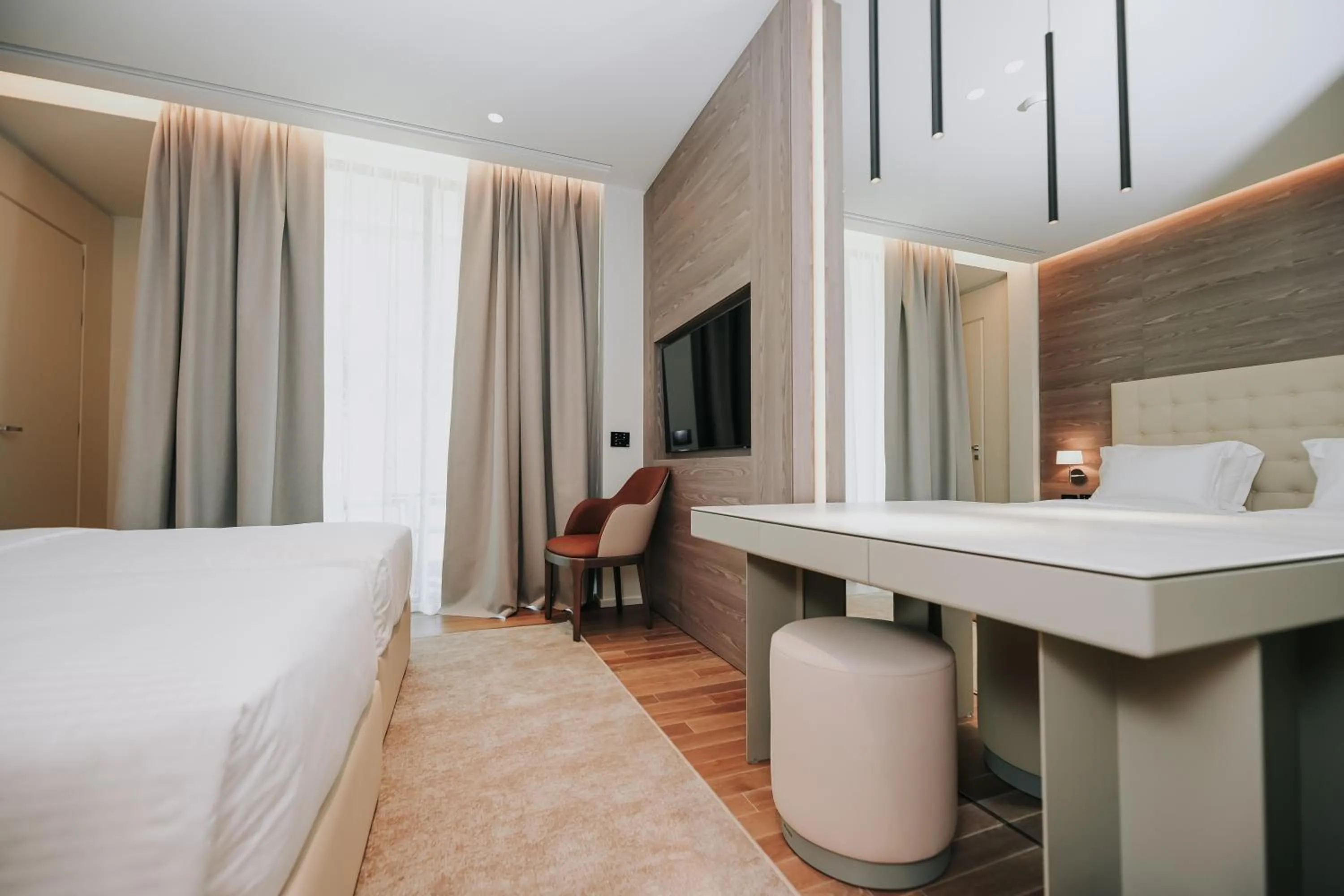 TV and multimedia, Bed in Magnus Hotel & SPA