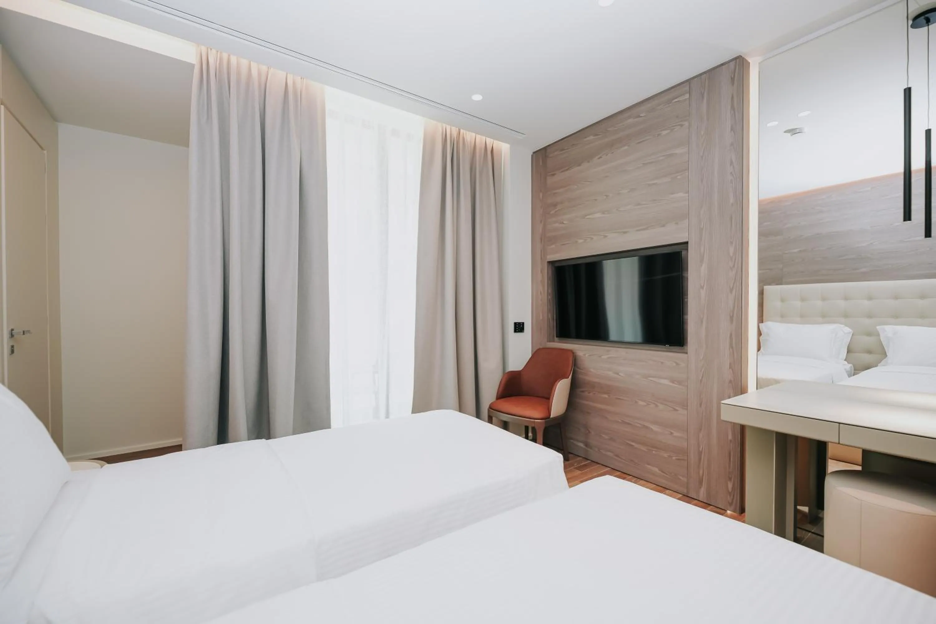 Bed in Magnus Hotel & SPA