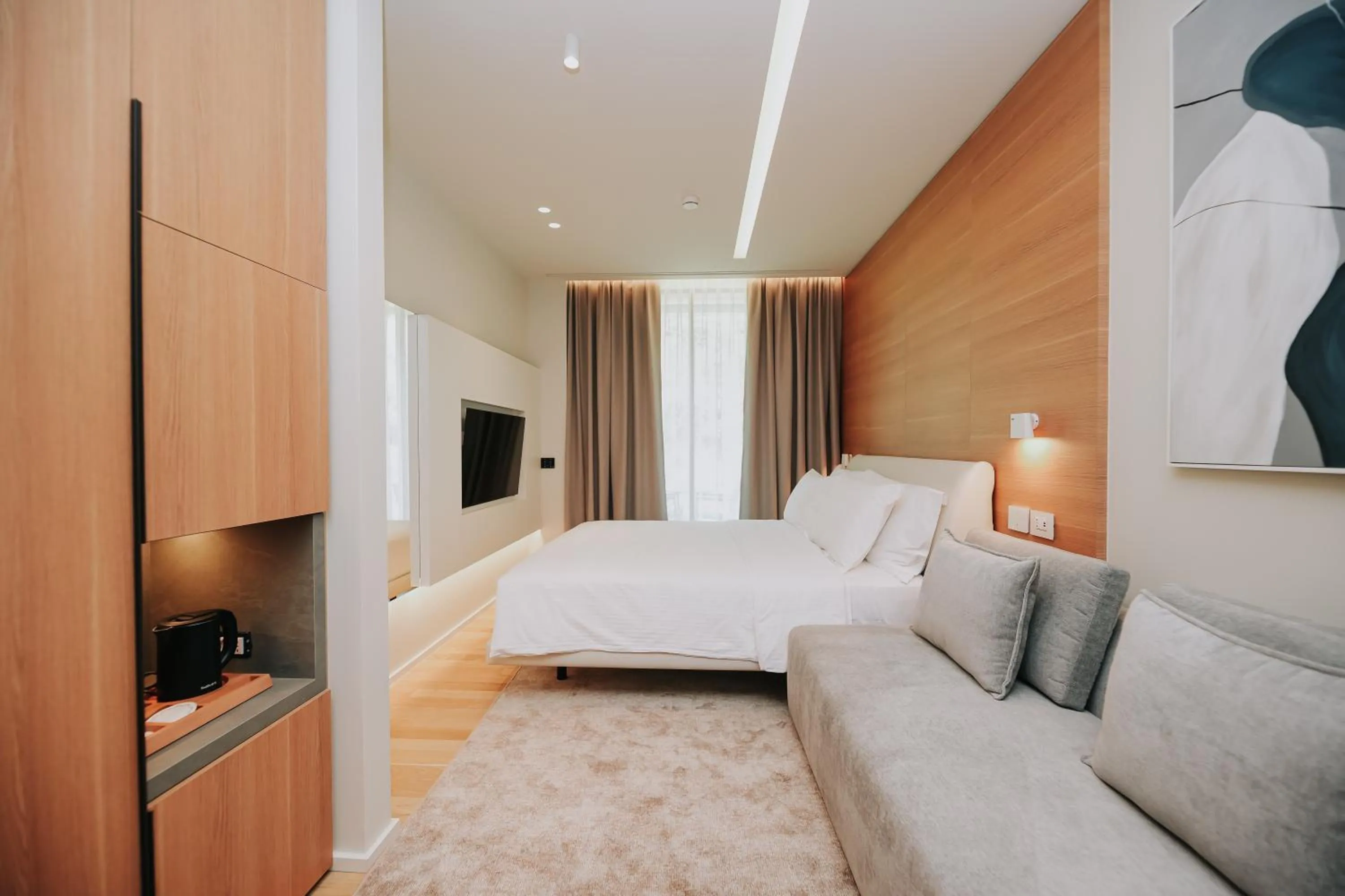 TV and multimedia, Bed in Magnus Hotel & SPA