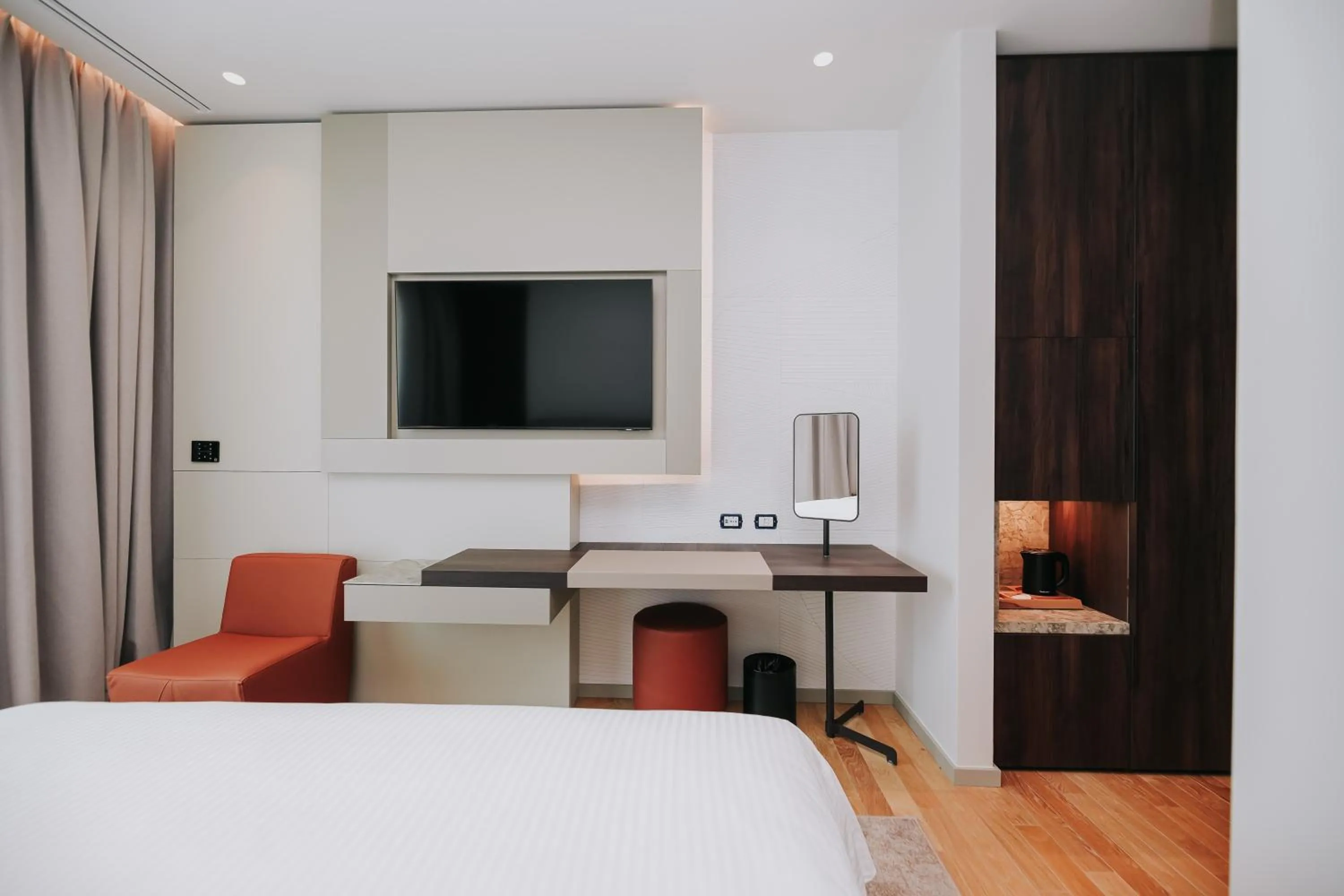 TV and multimedia, Bed in Magnus Hotel & SPA