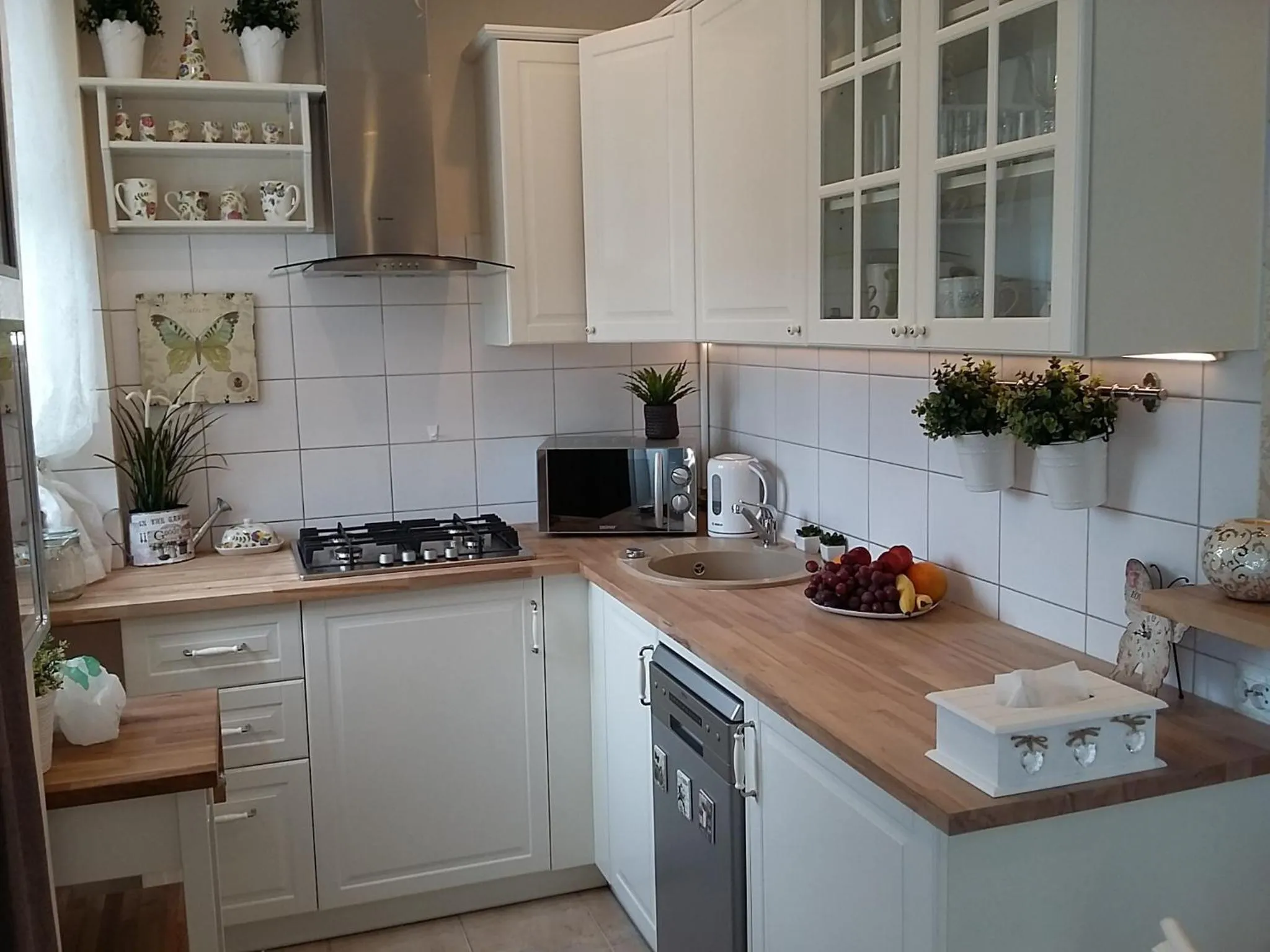 Kitchen or kitchenette in Warsaw Kredytowa Apartment