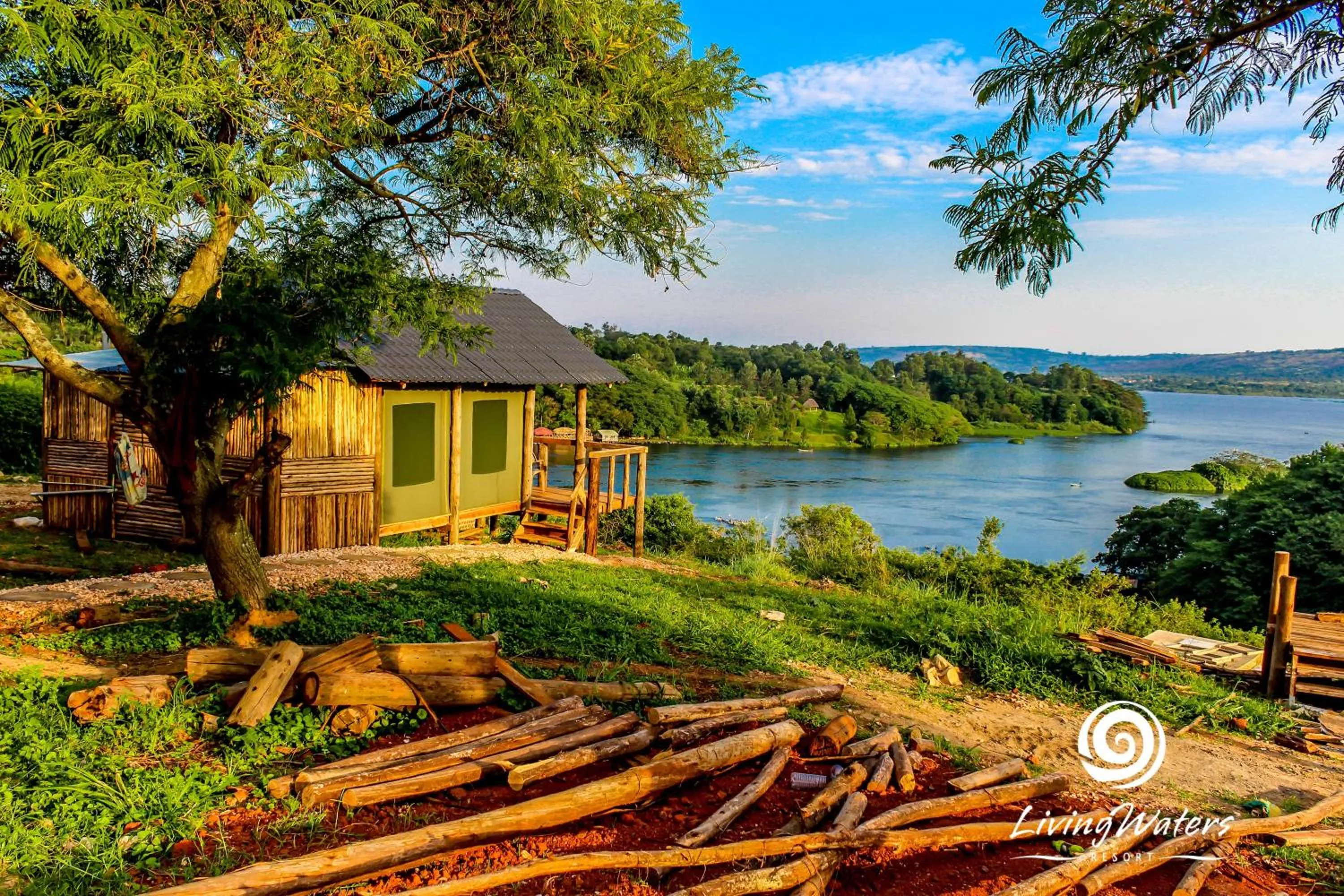 Lake view in Living Waters Resort