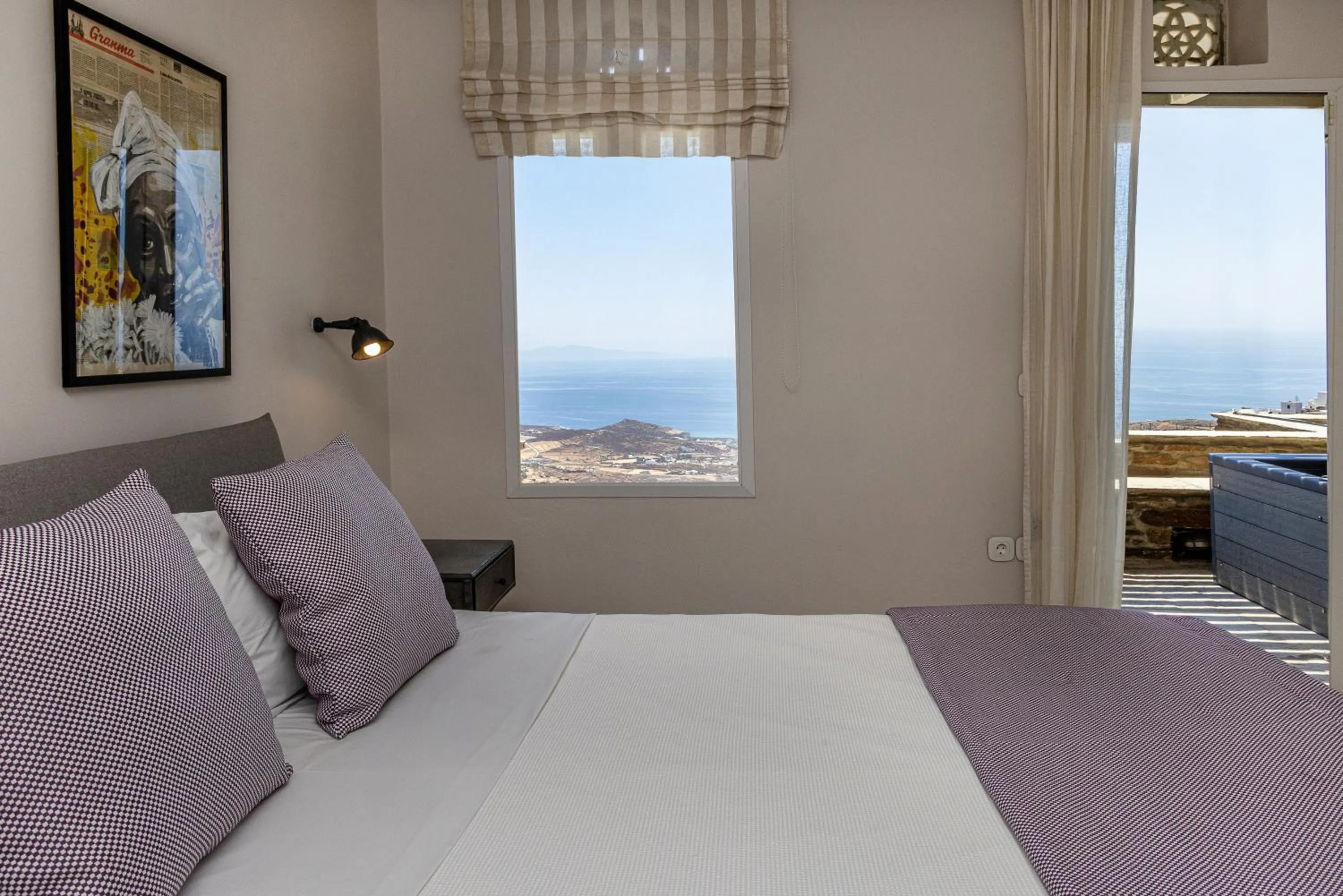 Bedroom, Bed in Aeolis Tinos Suites