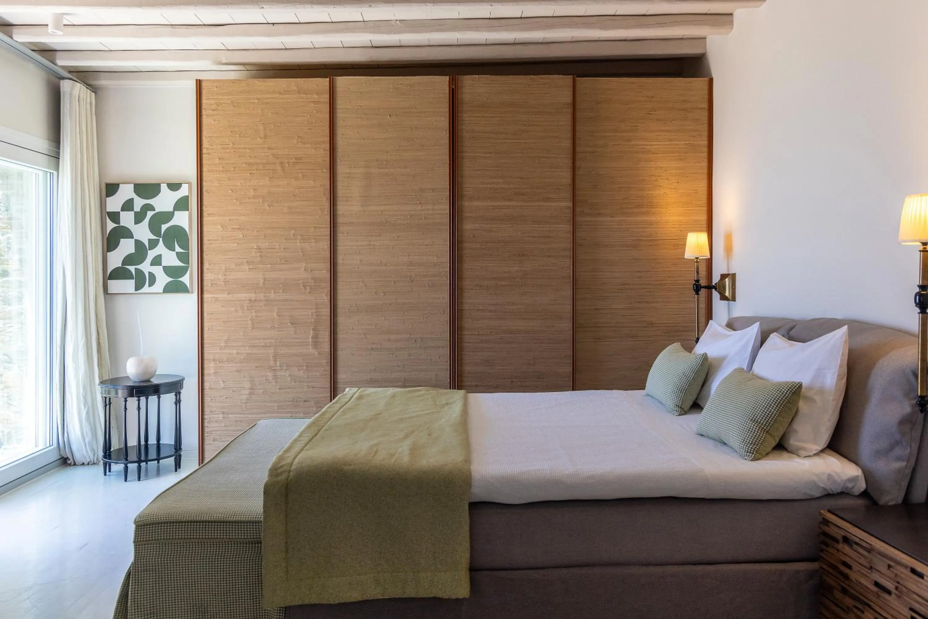 Bedroom, Bed in Aeolis Tinos Suites