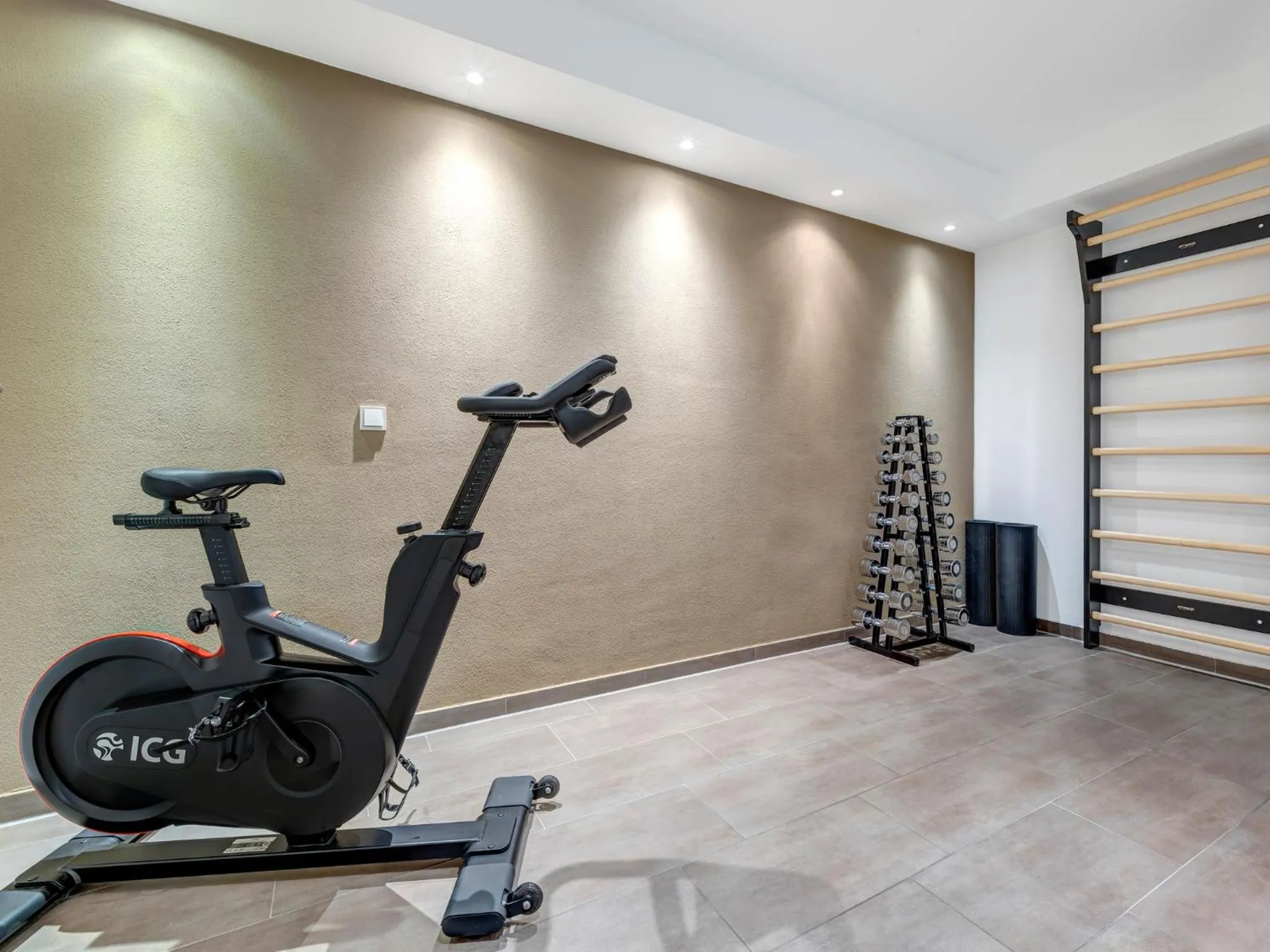 Fitness centre/facilities in Residenz am Balmer See - BS 03 mit Wellnessbereich