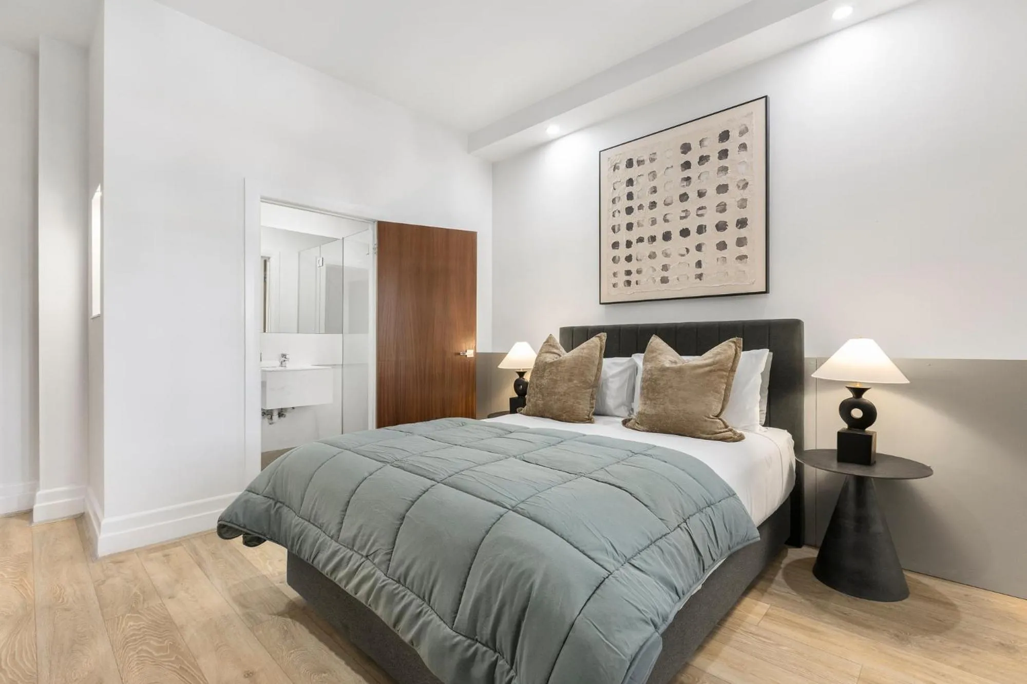Bedroom, Bed in Simpson Street Apartments by Urban Rest